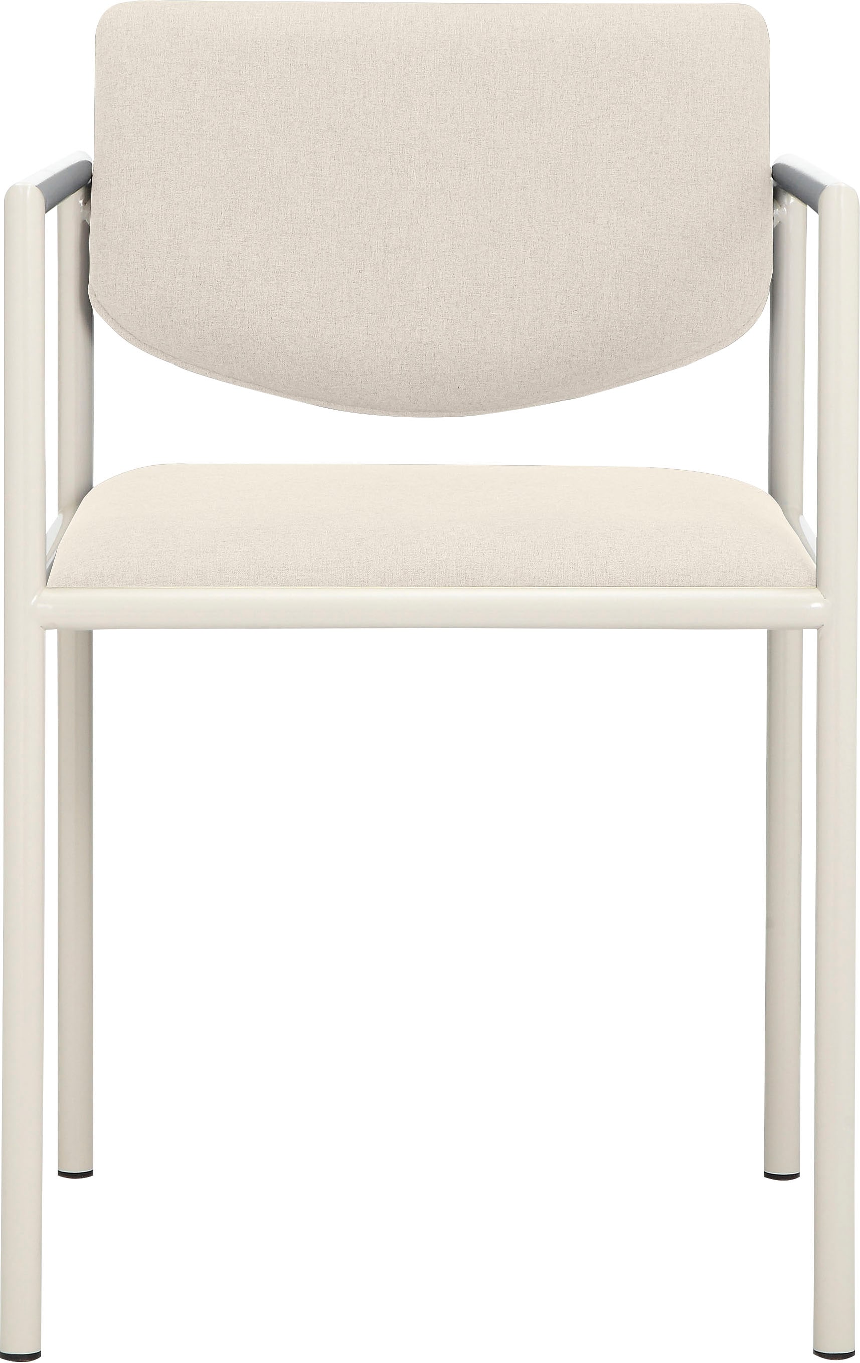 LeGer Home by Lena Gercke Esszimmerstuhl »Noelia«, Feinstruktur, 2er Set, In 2 Gestellfarben auswählbar, Sitzhöhe 49 cm