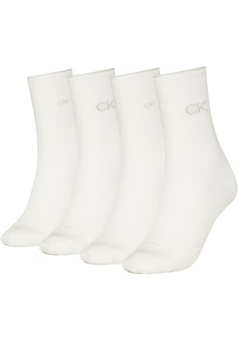 Socken »CK WOMEN SOCK 4P IRIDESCENT«, (Packung, 4 Paar)