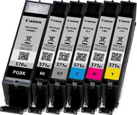 Canon Tintenpatrone »CLI-571XL M«, original Druckerpatrone 571 magenta XL