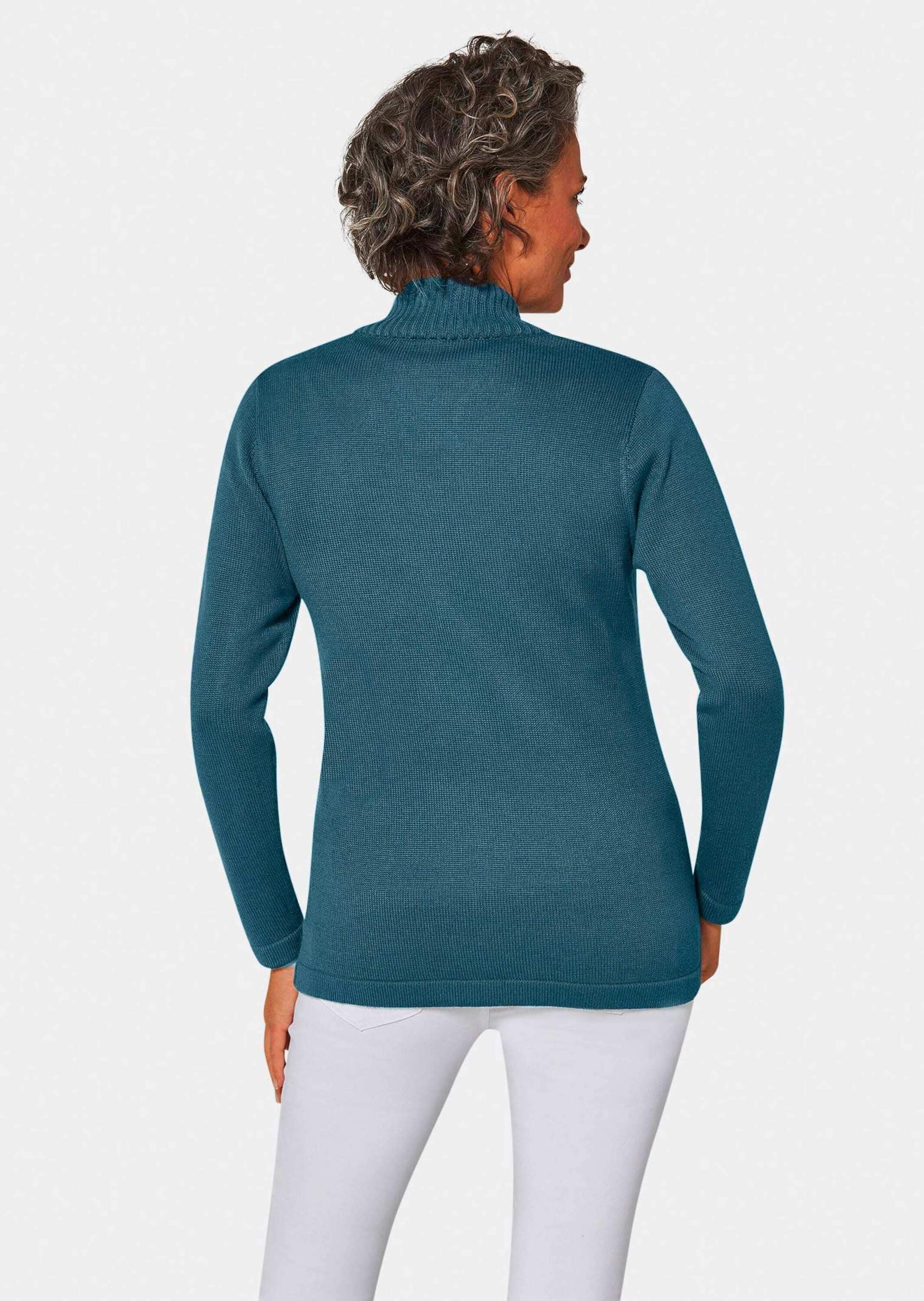 GOLDNER Strickjacke »Kurzgröße Sportliche Strickjacke«