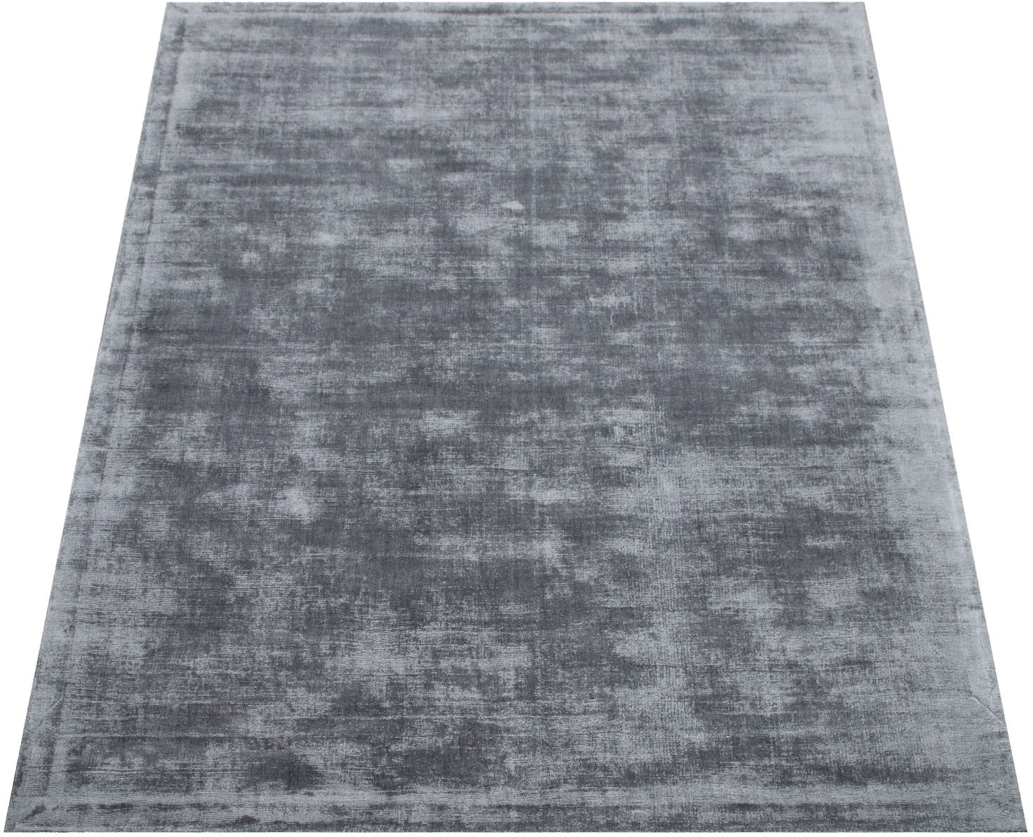 Paco Home Teppich »Nagpur 260«, rechteckig, 12 mm Höhe, Handweb, Kurzflor, 80% Viskose, mit leichtem Schimmer, handgewebt