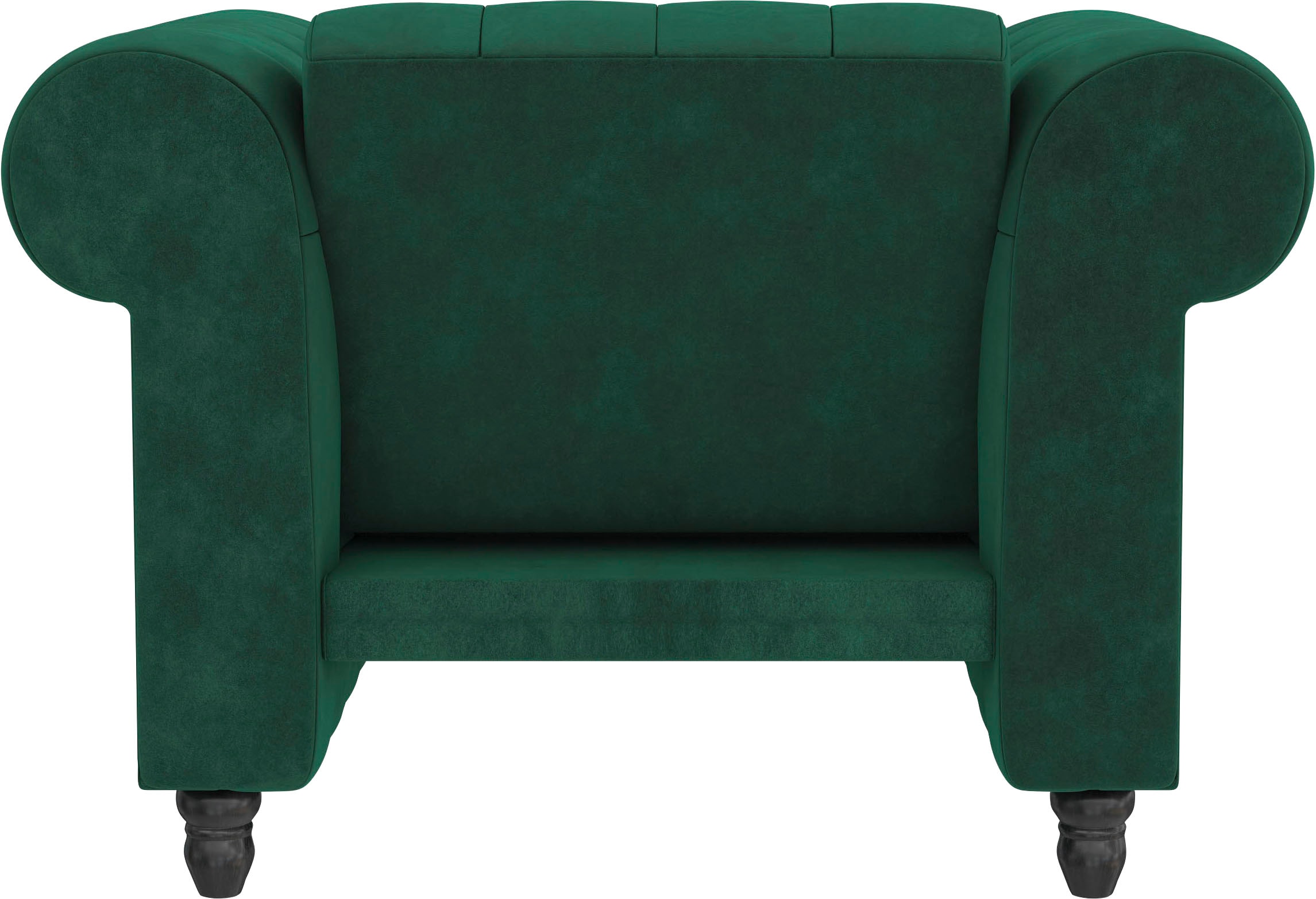 Dorel Home Chesterfield-Sessel »Felix«, mit Rückenlehne 3-fach verstellbar, Beine Massivholz, Sitzhöhe 46 cm