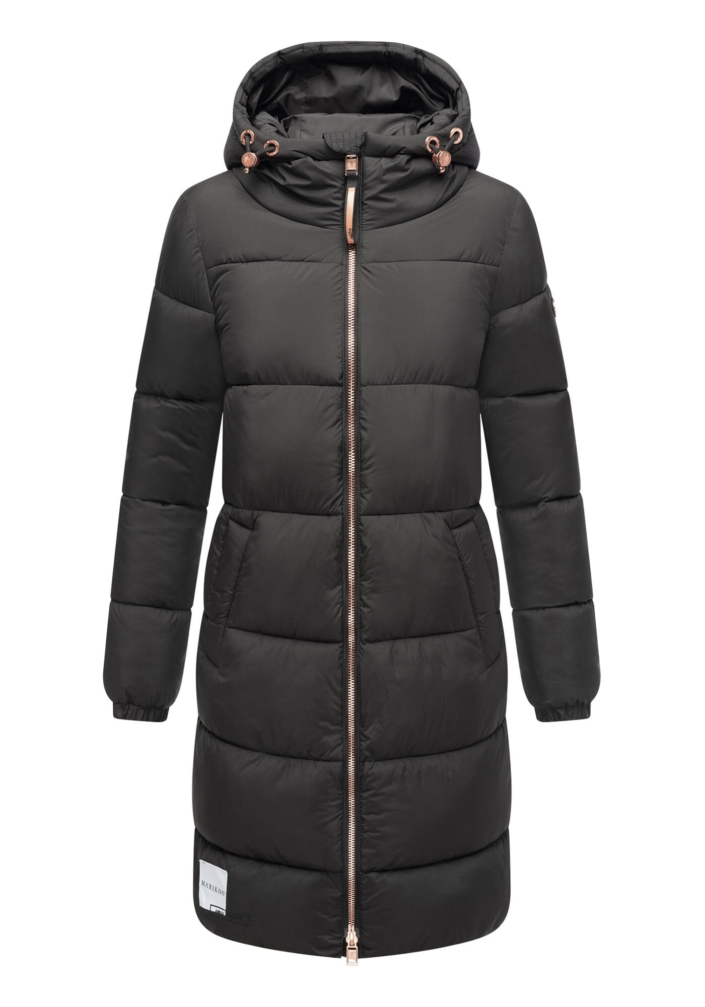 Marikoo Winterjacke »Marikoo Nomadiaa lange Damen Winterjacke N024«