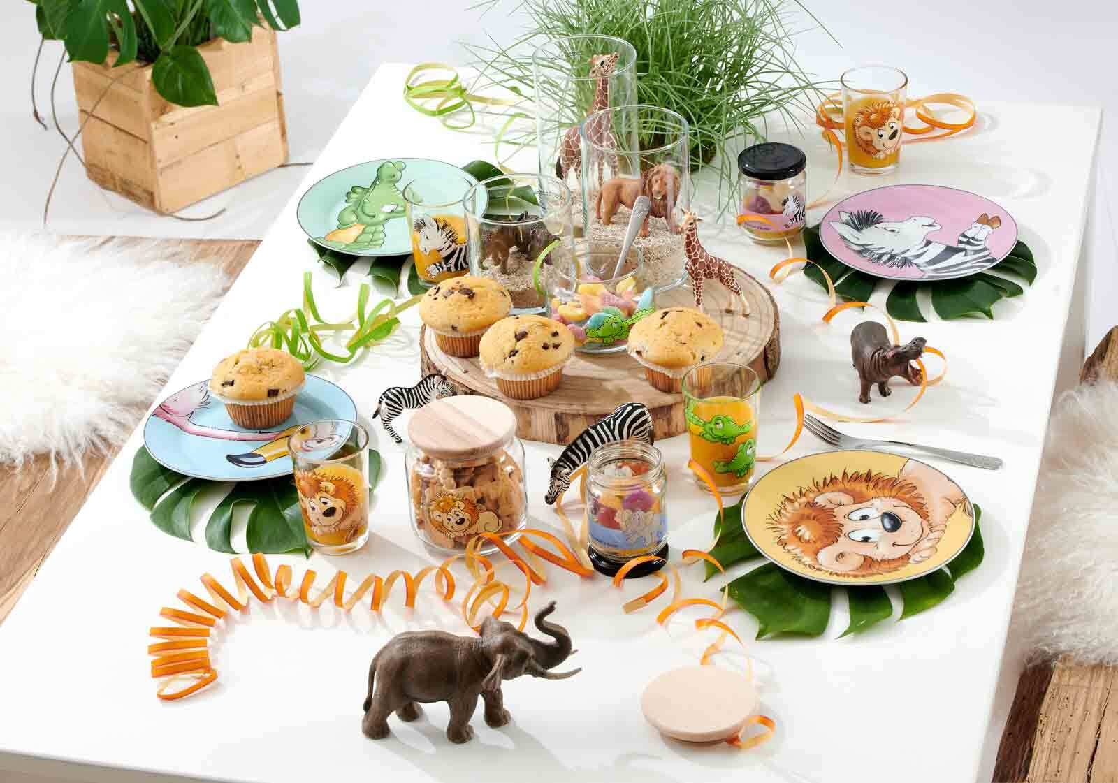 Ritzenhoff & Breker Kinderbecher »Kindergläser Happy Zoo 205 ml 24er Set bunt«