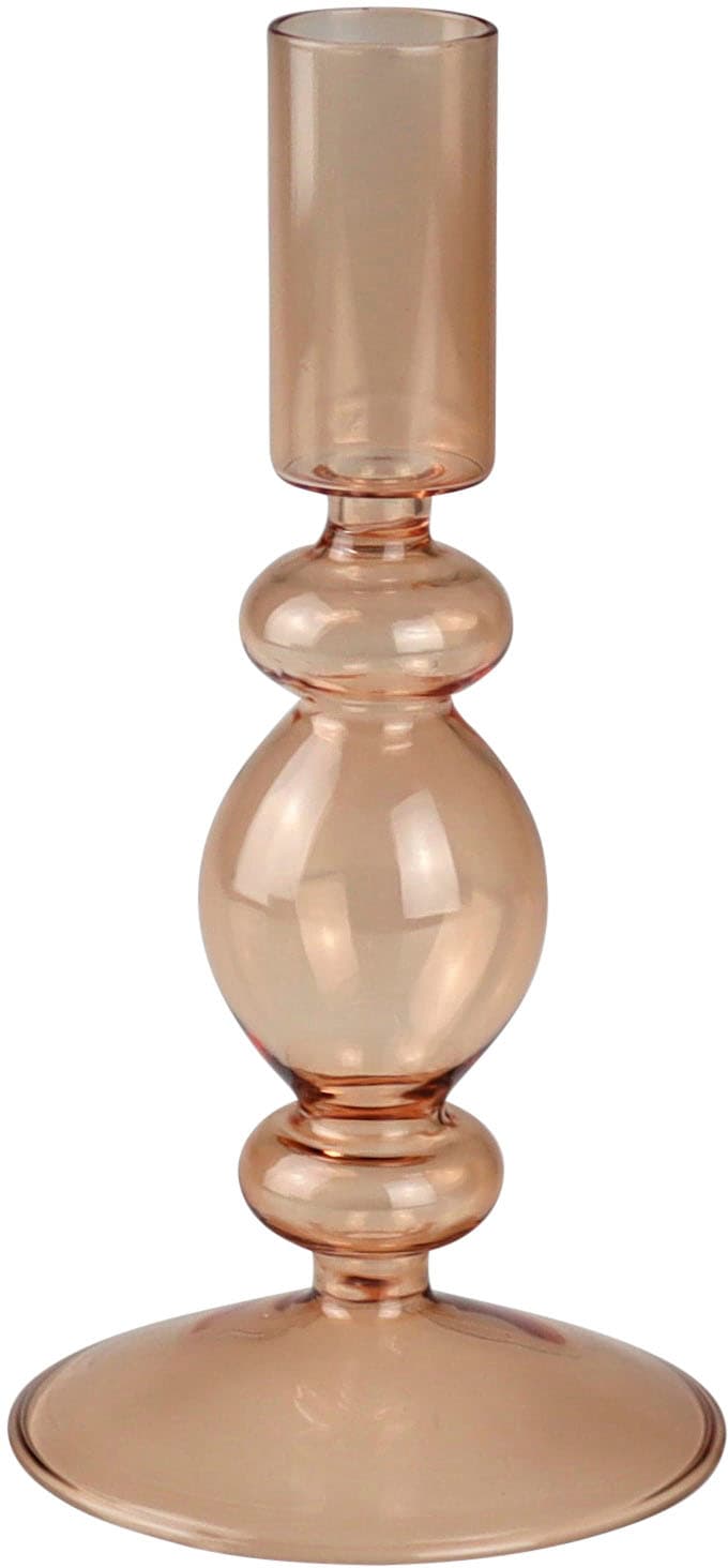 Leonique Kerzenleuchter »Loirina«, ca. OTTO Shop Höhe Online St.), aus im 17 2 cm Stabkerzenhalter Glas, (Set