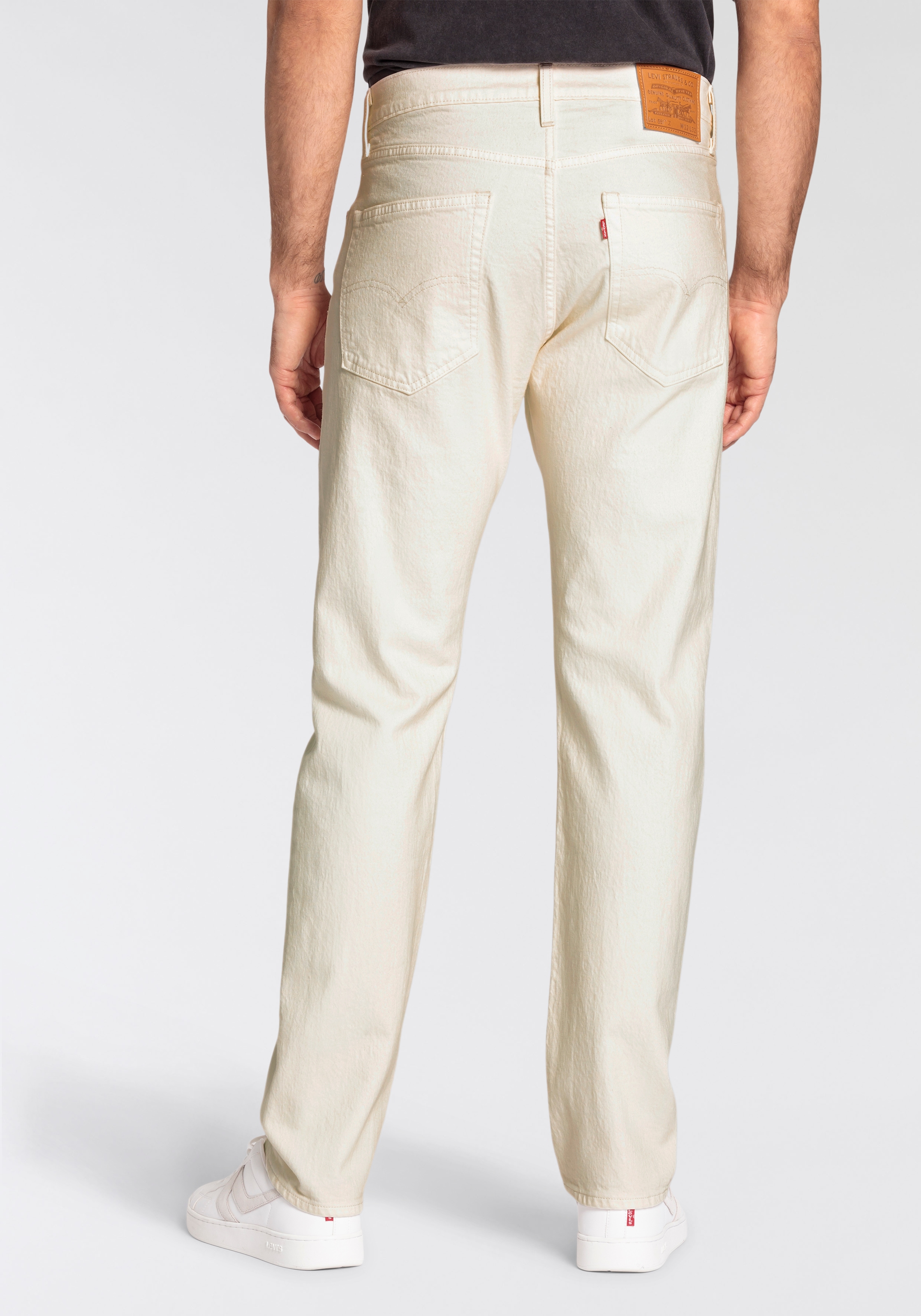 Levi's® Straight-Jeans »551Z AUTHENTIC«, mit Lederbadge