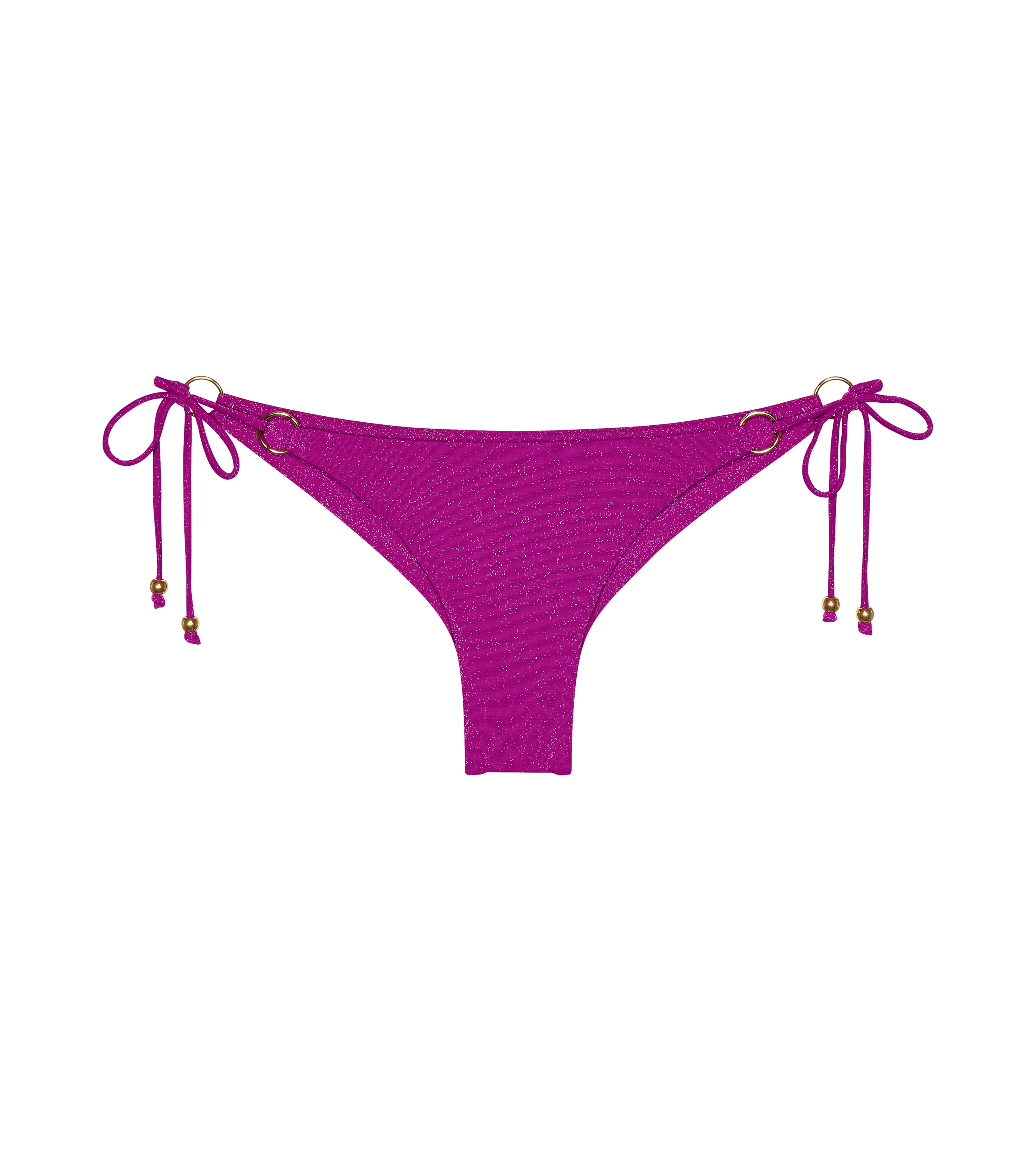 Triumph Bikini-Hose »Summer Sunset Brazilian« verstellbare Seitenbänder mit Metallperlen, Glitzergarn