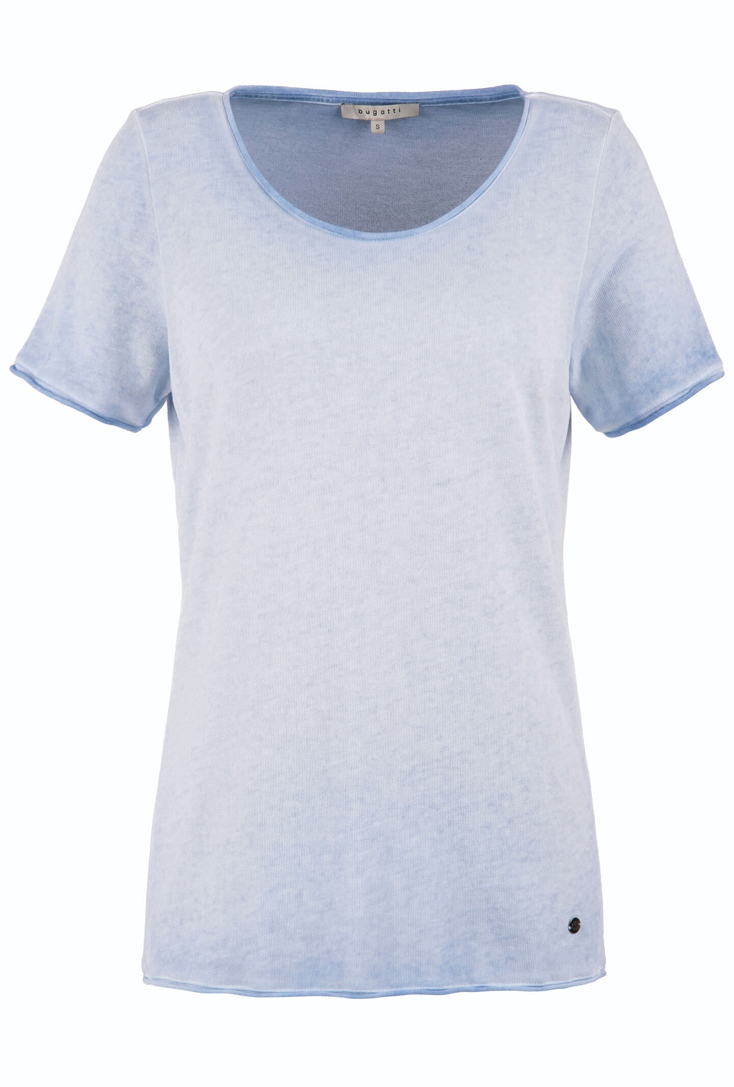 bestellen mit bei Optik OTTO online bugatti verwaschener leicht Rundhalsshirt,