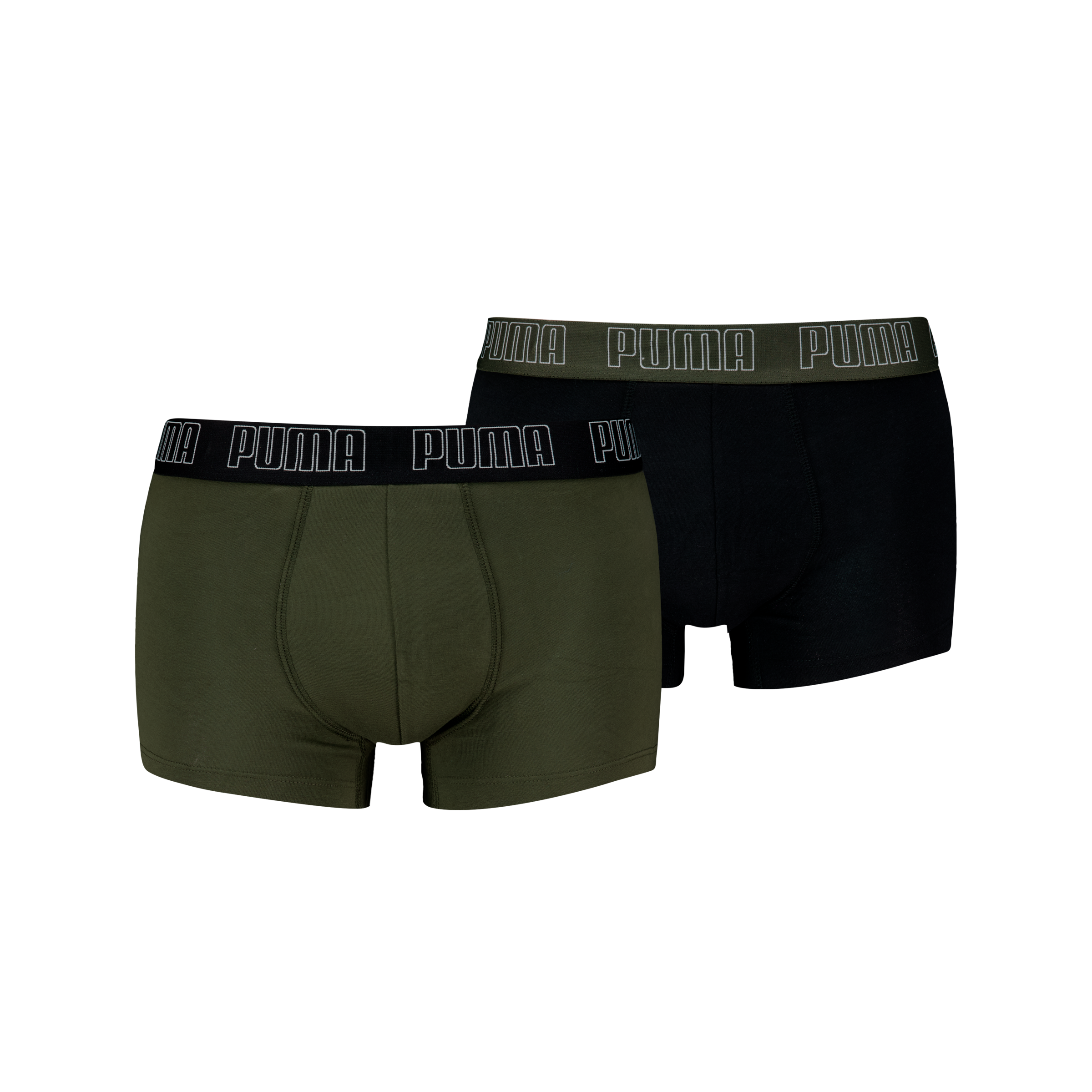 PUMA Trunk »PUMA MEN EVERYDAY TRUNKS 2P« Packung, 2er Pack,  mit kontrastfarbigem Webbund