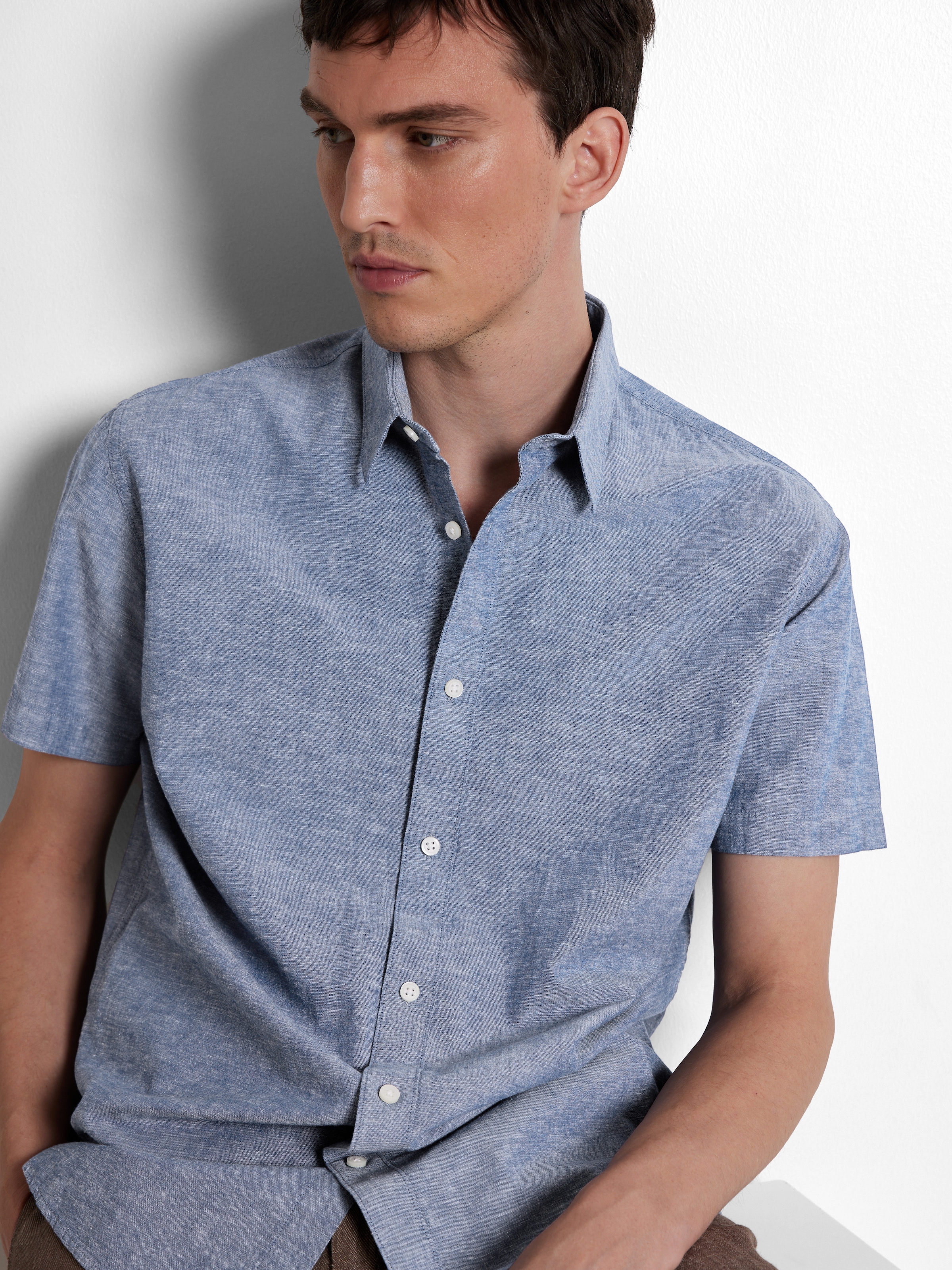 SELECTED HOMME Kurzarmhemd »SLHREG-SUN SHIRT SS NOOS«