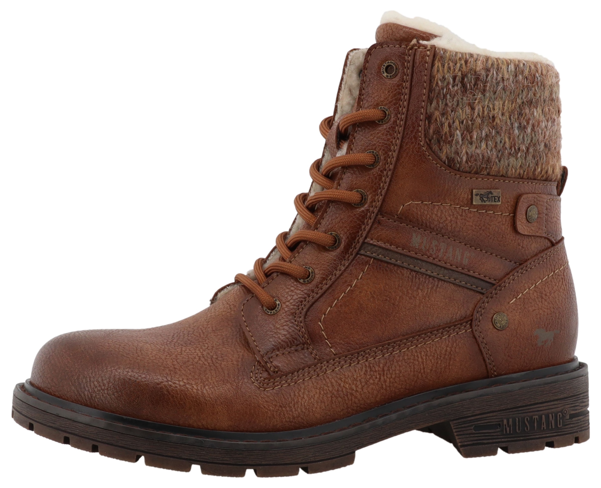 Mustang Shoes Winterstiefelette »Bienke«  Winterboots mit TEX-Membrane