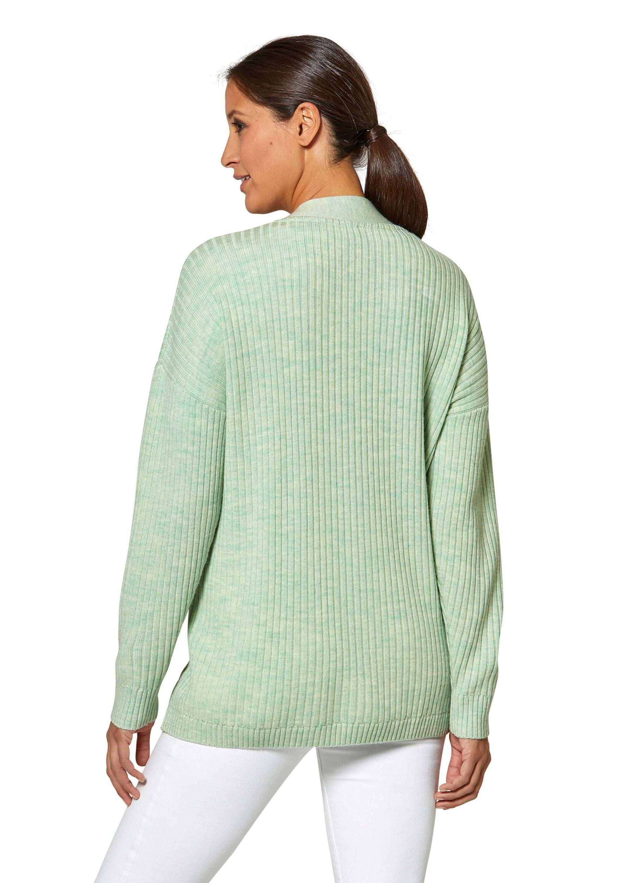 MADELEINE Strickjacke »Strickjacke Langer Woll-Cardigan im Oversize-Stil«