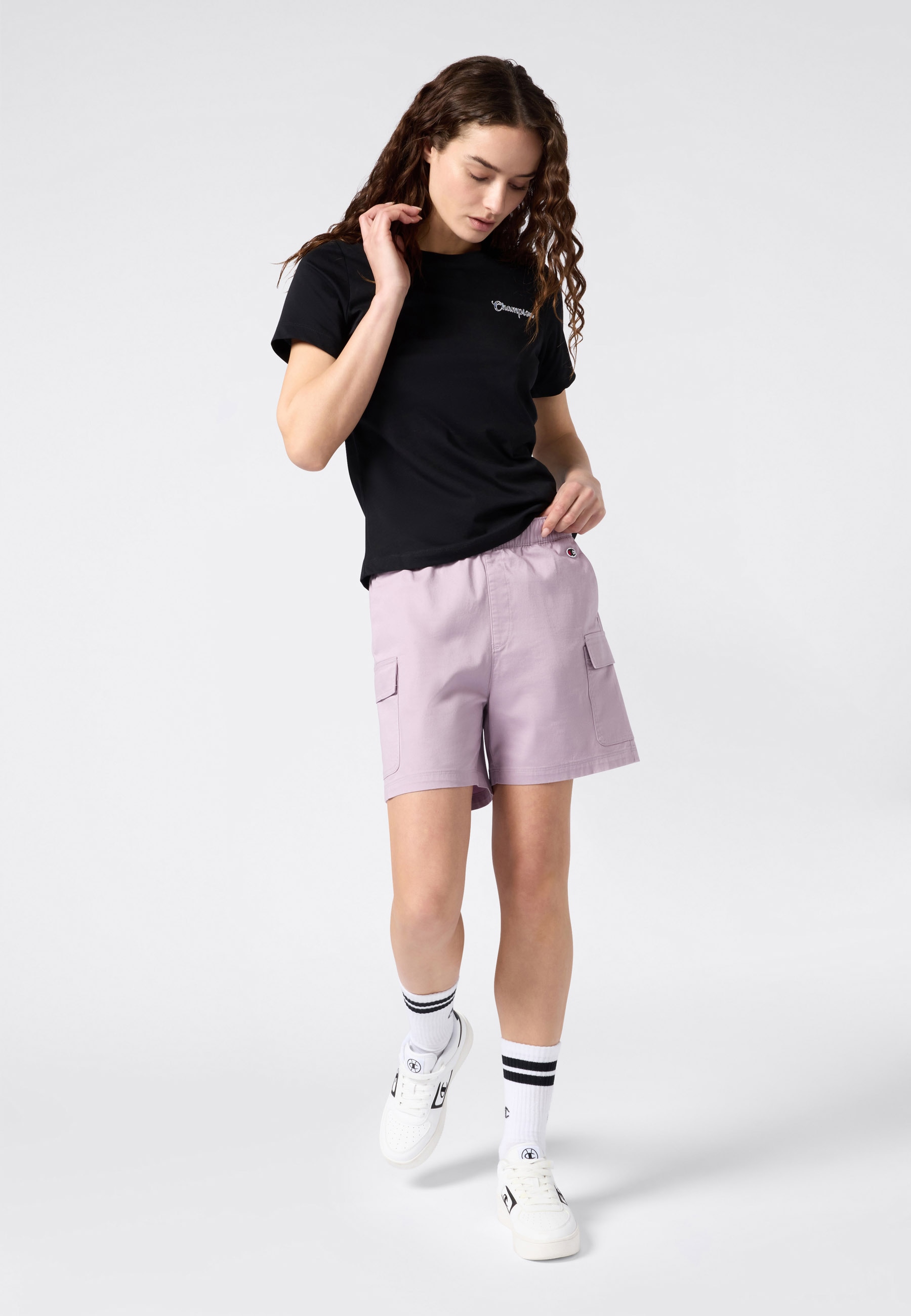 Champion T-Shirt »Graphic Crewneck T-Shirt« sportlicher Stil, aus Baumwolle, für Erwachsene