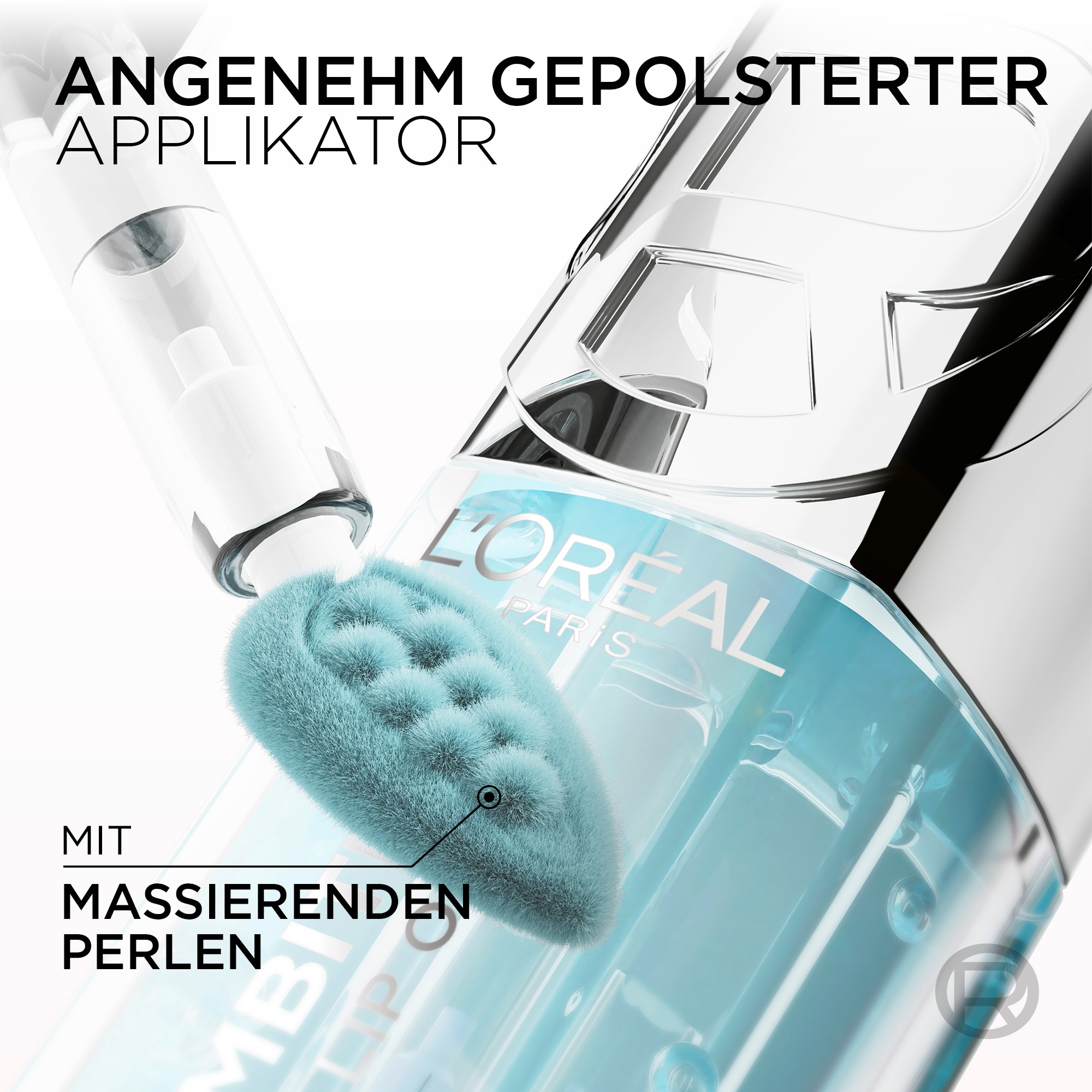 L'ORÉAL PARIS Lipgloss »PARADISE PLUMP AMBITION HYALURON LIP OIL« das die Lippen in nur einem Wisch voller & geschmeidiger macht