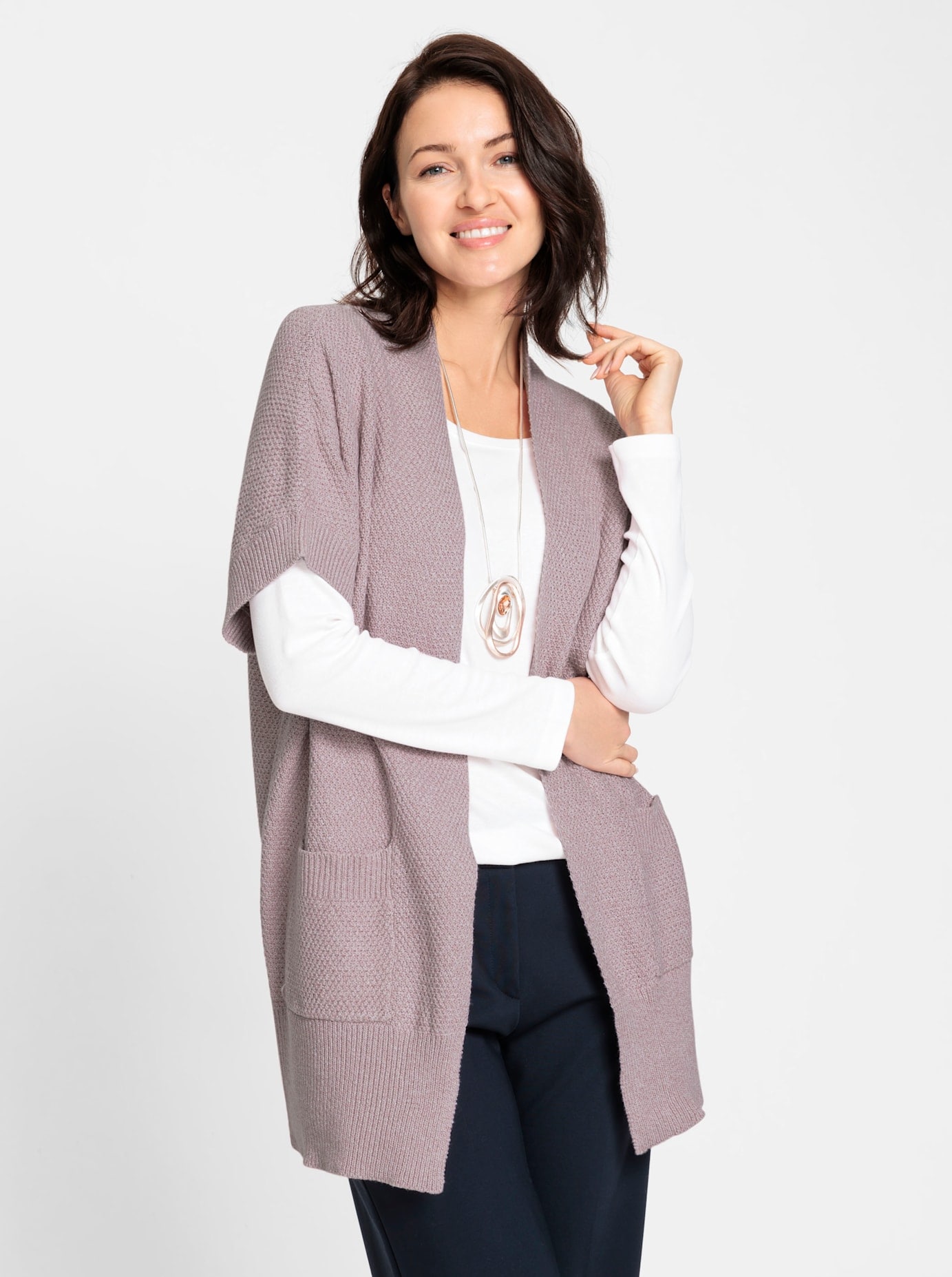 Inspirationen Longstrickjacke