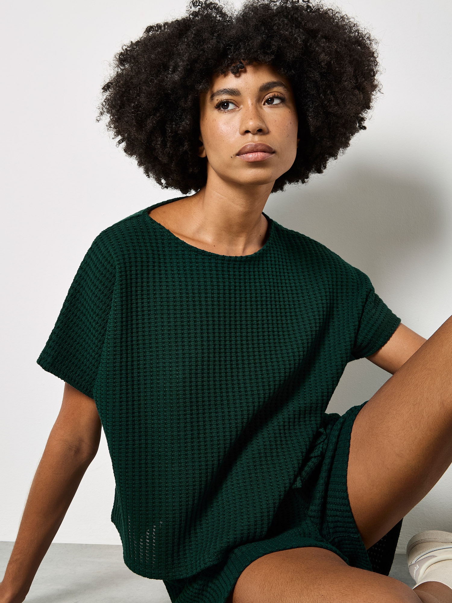 Apricot Stricktop »Top« Einfarbig