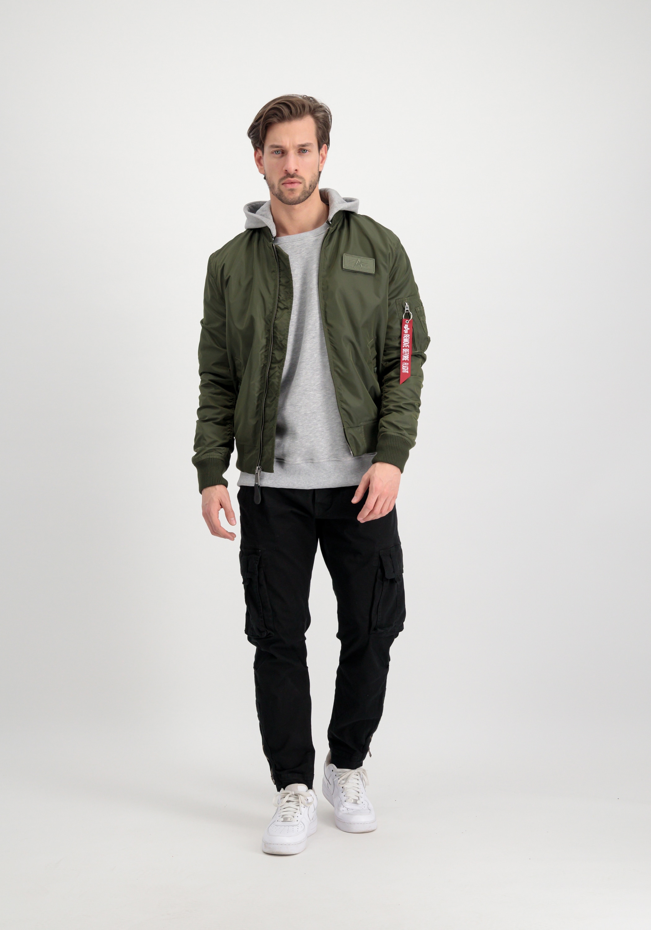 Alpha Industries Bomberjacke »Alpha Industries Men - Bomber Jackets MA-1 TT Two Tone Hood«