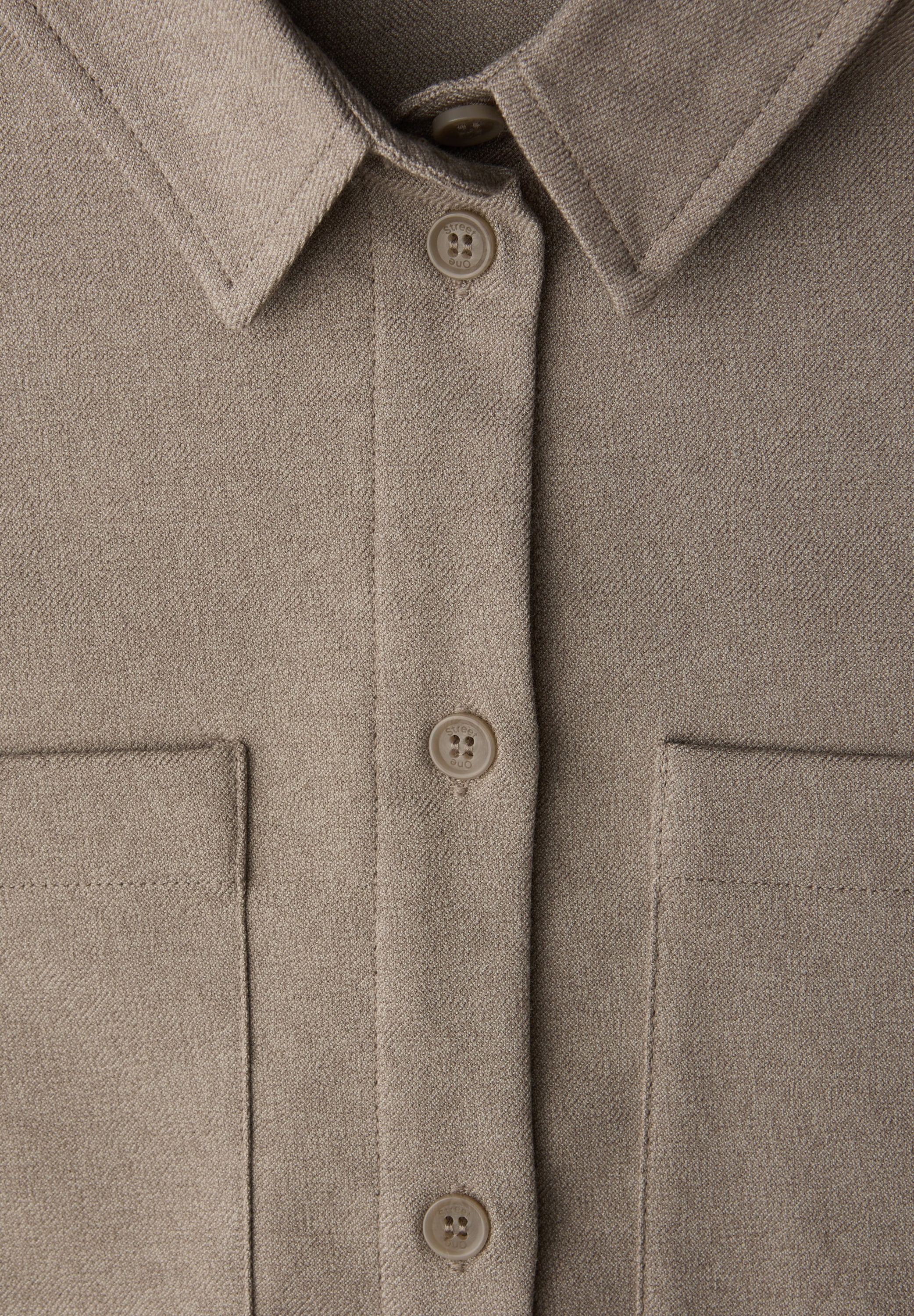 STREET ONE Hemdbluse mit Taschen