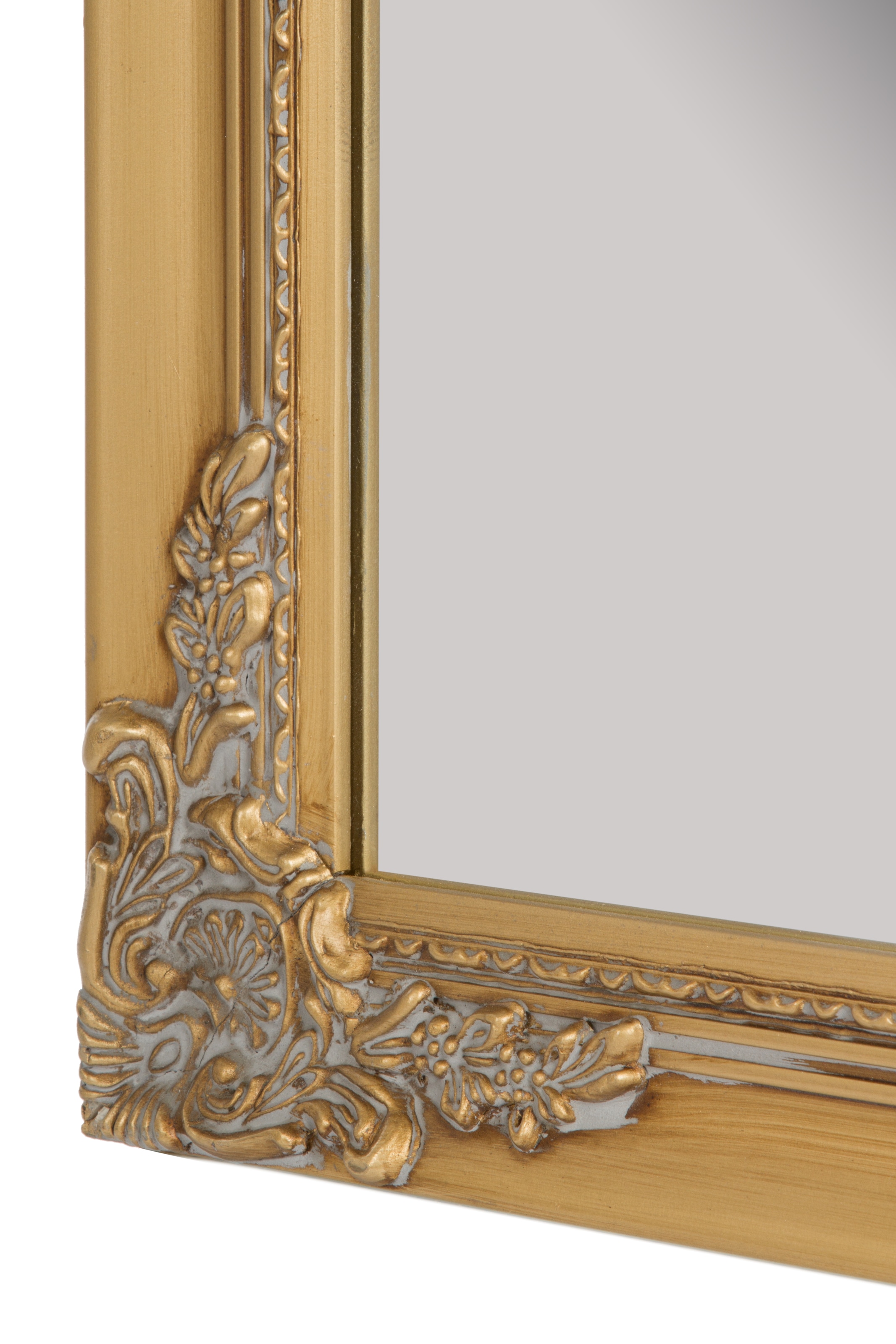 OTTO home Dekospiegel »King, Ganzkörperspiegel Barock Antikstil« Standspiegel mit aufwendigen Verzierungen, HxB: 180x45 cm