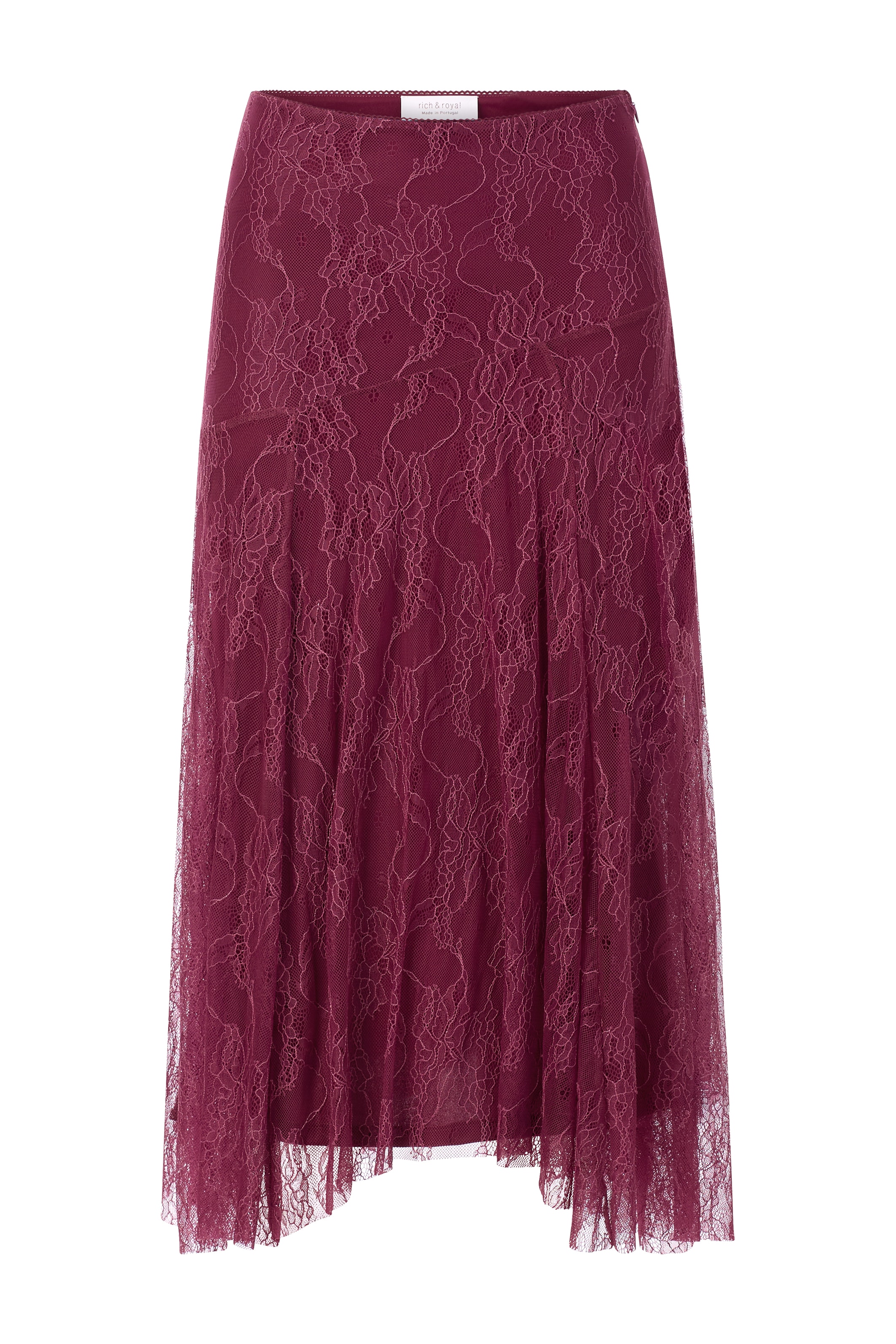 RICHROYAL Midirock, Mit geradem Bund