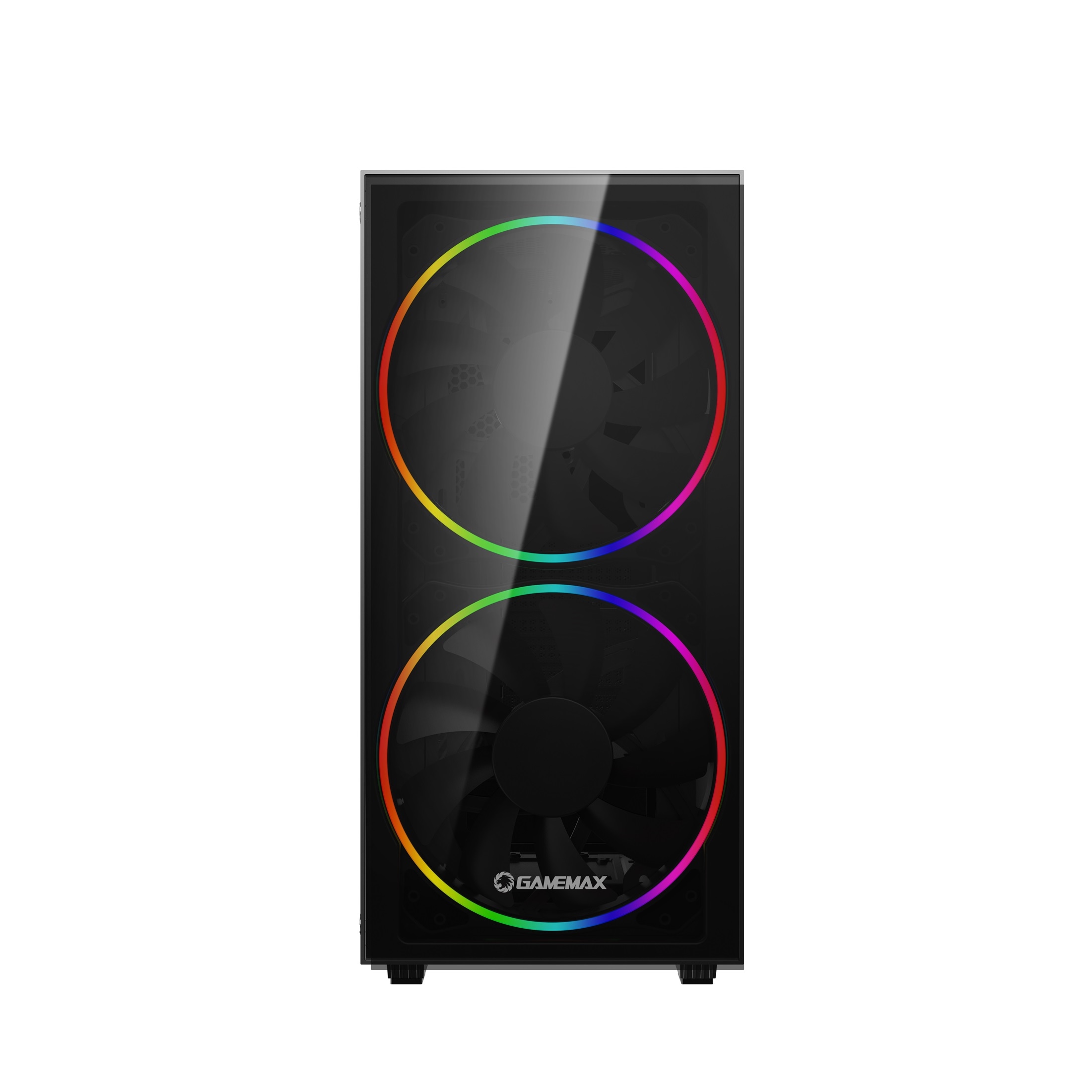 GAMEMAX Gaming-PC »Black Hole 7581 AMD Ryzen 5 7500F RTX 5060 32GB DDR5 1TB SSD« Windows 11, DDR5 RAM