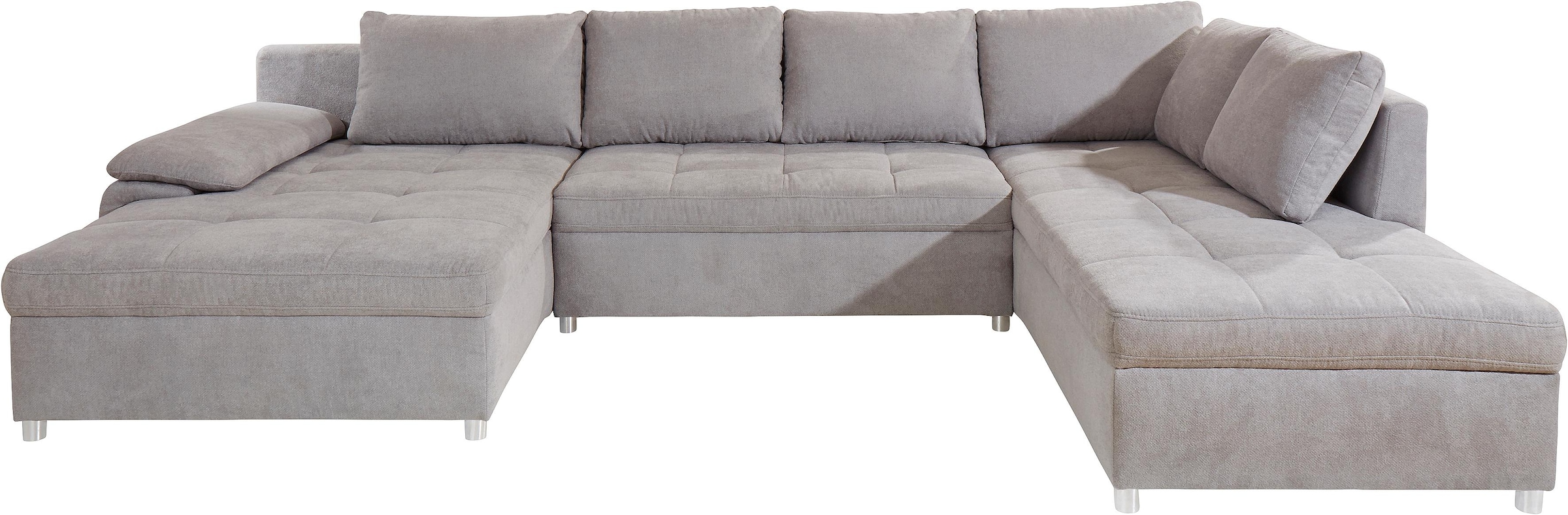 sit&more Wohnlandschaft »Top Bilbao U-Form«, XXL, wahlweise mit Bettfunktion und Bettkasten