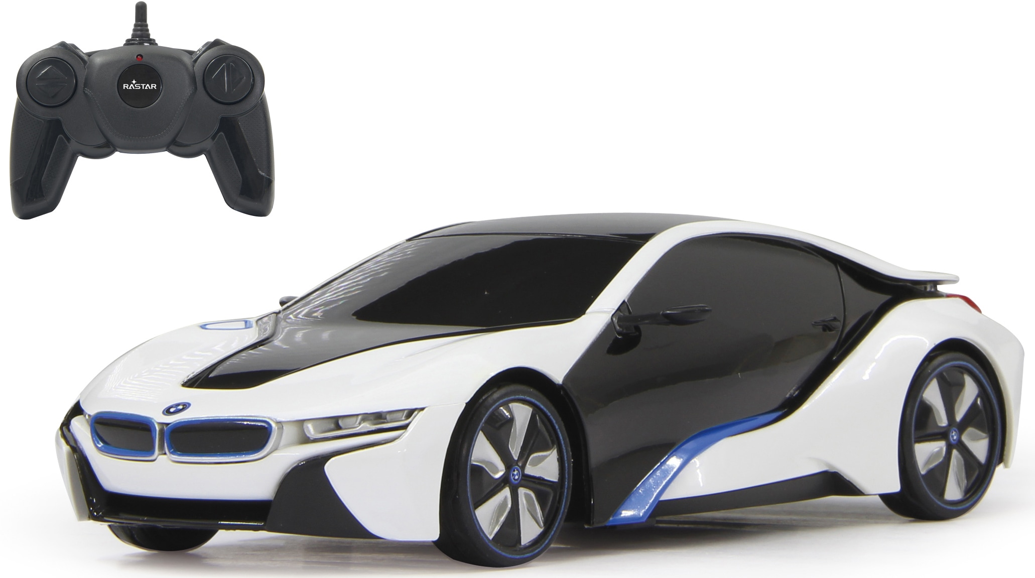 Jamara RC-Auto »BMW i8 - 2,4 GHz weiß«