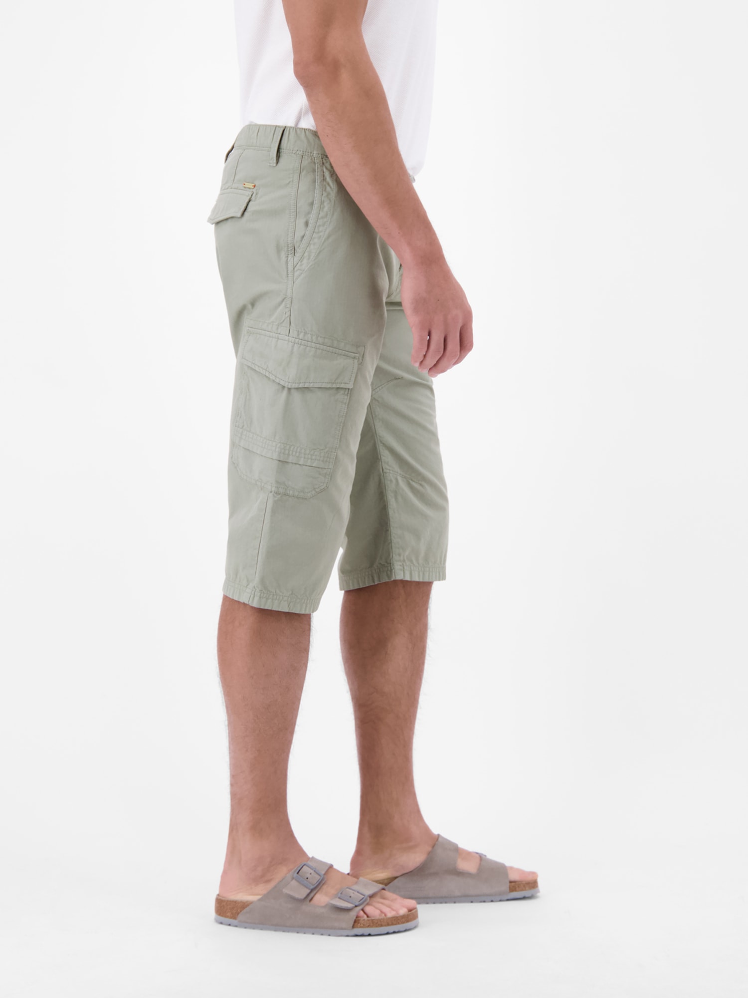 LERROS Cargoshorts »Bermuda mit Cargotaschen, lang geschnitten«