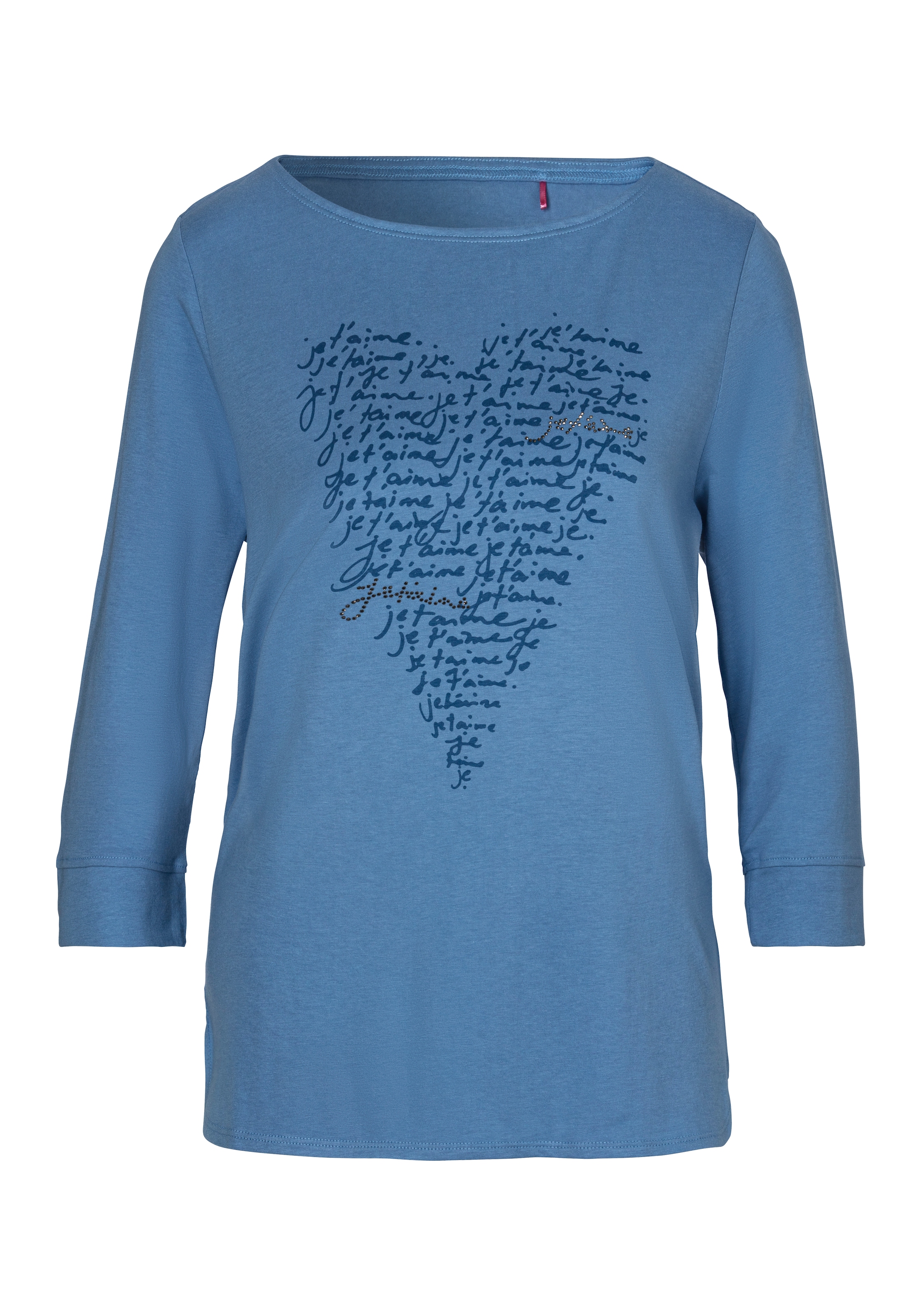 Lieblingsstück Rundhalsshirt »CallidaL«, mit Herzmotiv