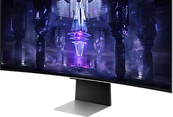 Samsung Curved-Gaming-OLED-Monitor »Odyssey OLED G8SB S34BG850SU«, 86 cm/34  Zoll, 3440 x 1440 px, 4K Ultra HD, 0,1 ms Reaktionszeit, 175 Hz, 0.03ms GTG  online bei OTTO