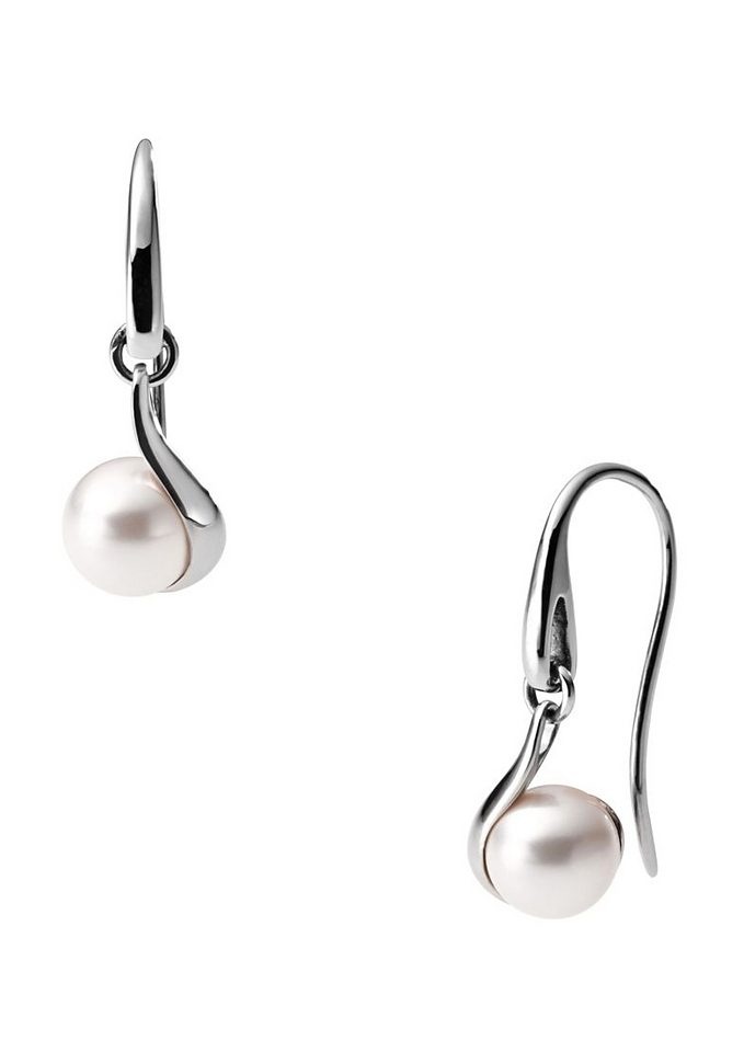 Skagen Paar Ohrhaken »Seas, SKJ0090040«, mit Perlen