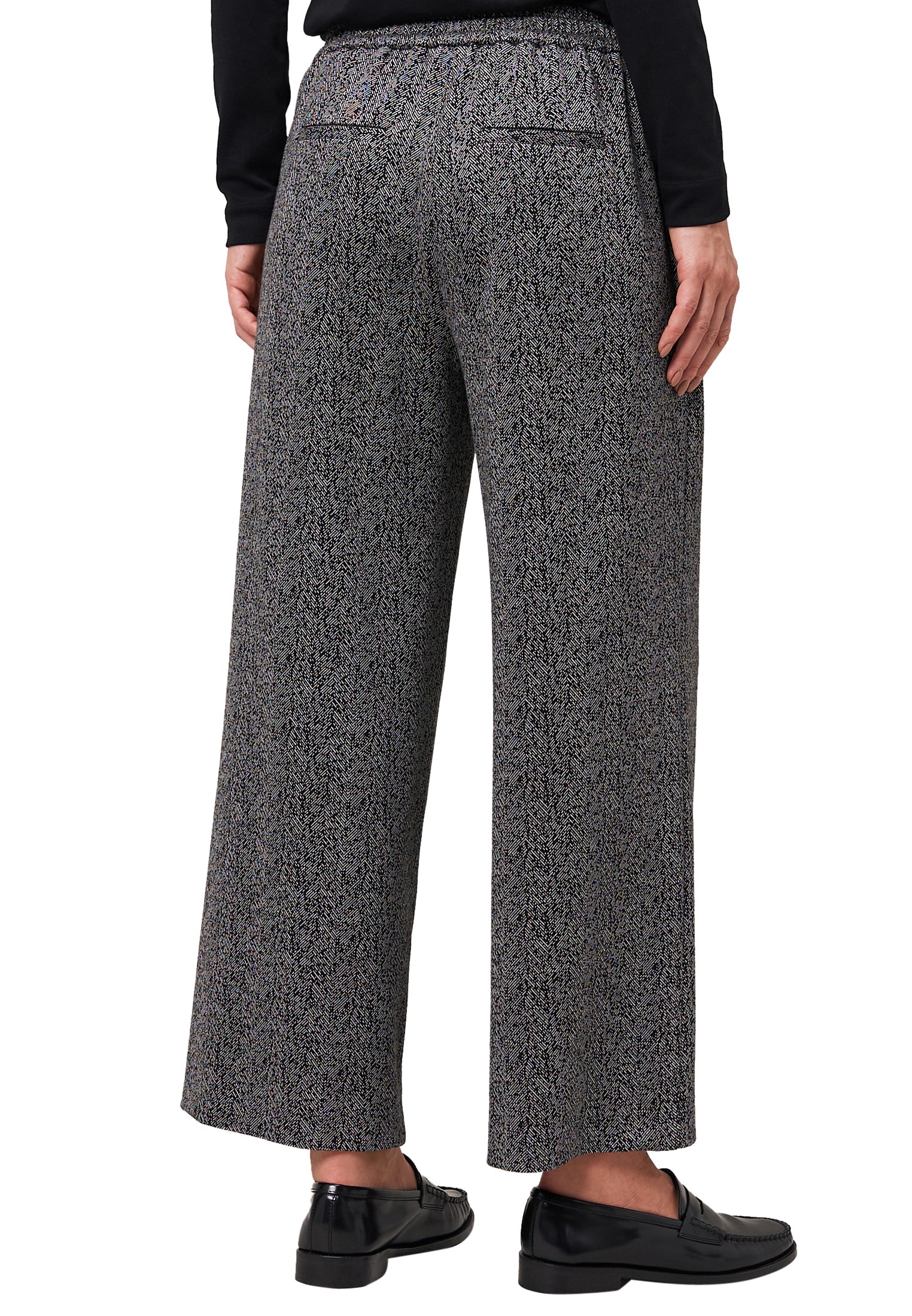 Zero Arbeitshose »Jacquard-Hose weites Bein 26 Inch«