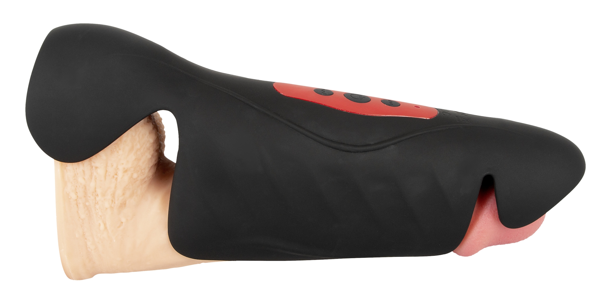 REBEL Masturbator »Masturbator mit Vibration Penis Trainer with 3 Point Stimulation«