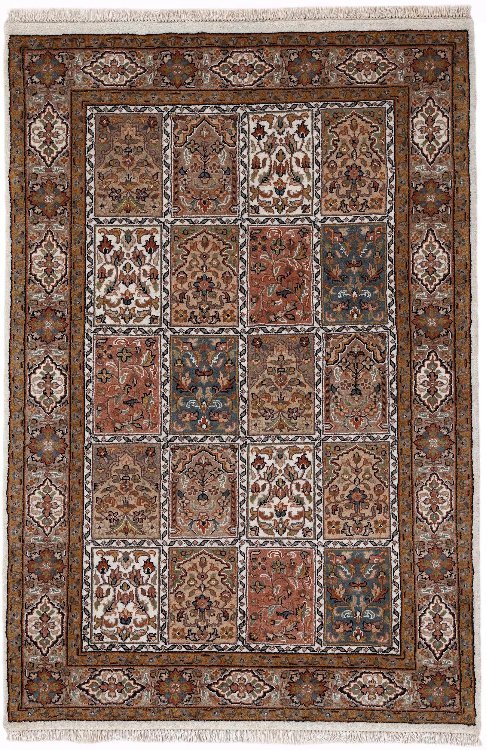 Woven Arts Orientteppich »Orientteppich Bakhtiar«, rechteckig, handgeknüpft, Wohnzimmer, reine Wolle