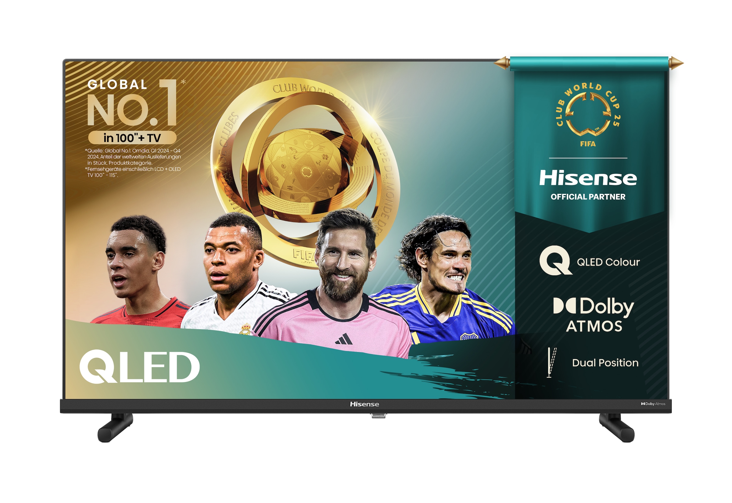 Hisense QLED-Fernseher »32A5Q«, Full HD, Smart-TV, 2K FHD QLED