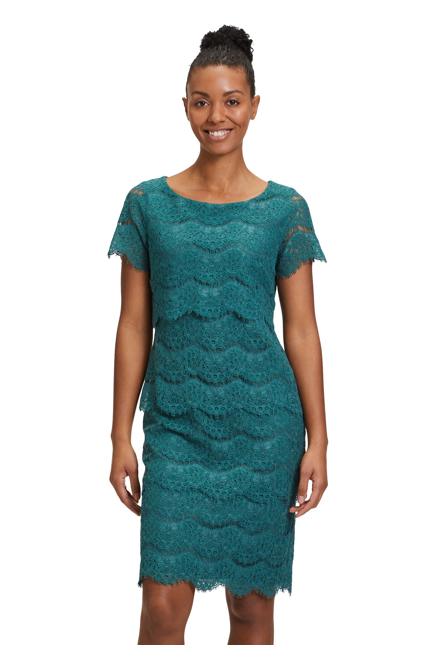 Vera Mont Spitzenkleid »Spitzenkleid kurzarm«