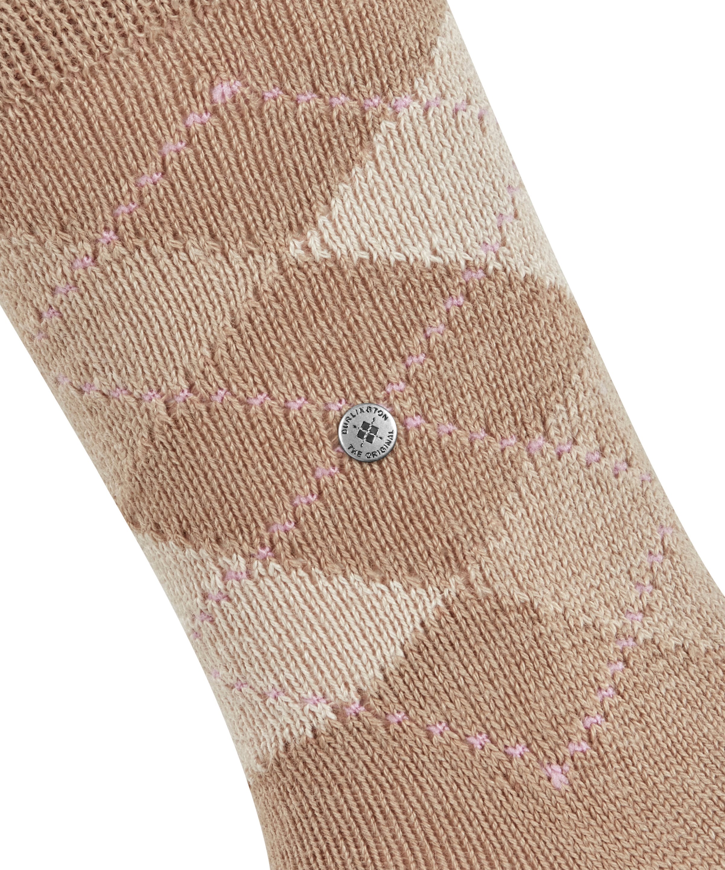Burlington Socken »Whitby« Einheitsgröße 36-41, Argyle-Muster, weiche Haptik