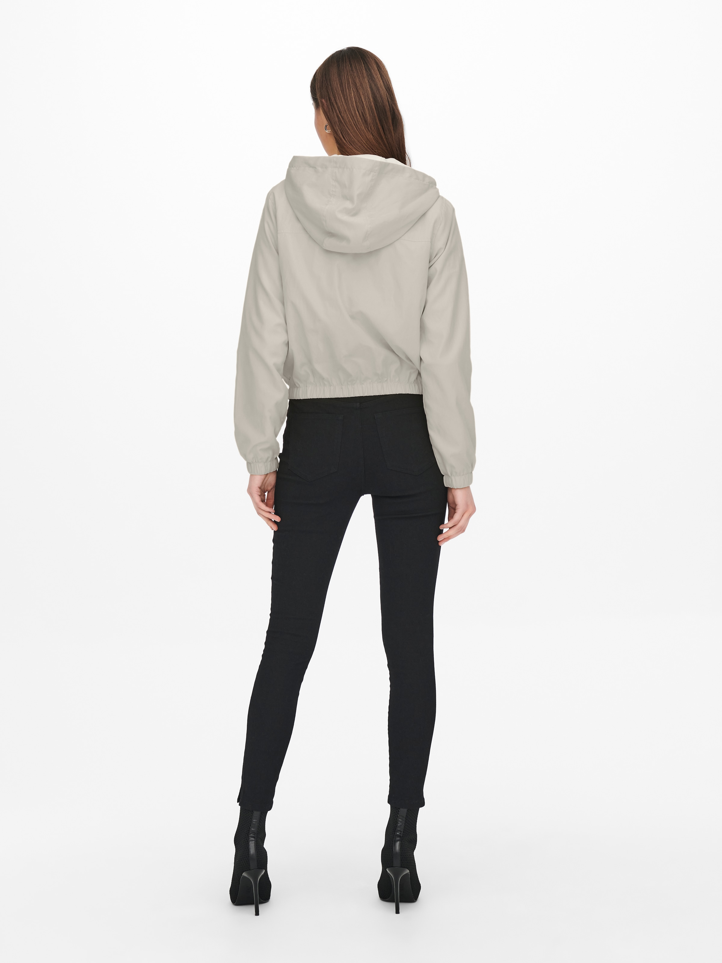 JDY Outdoorjacke »JDYHAZEN SHINE JACKET OTW YFM NOOS« mit Kapuze