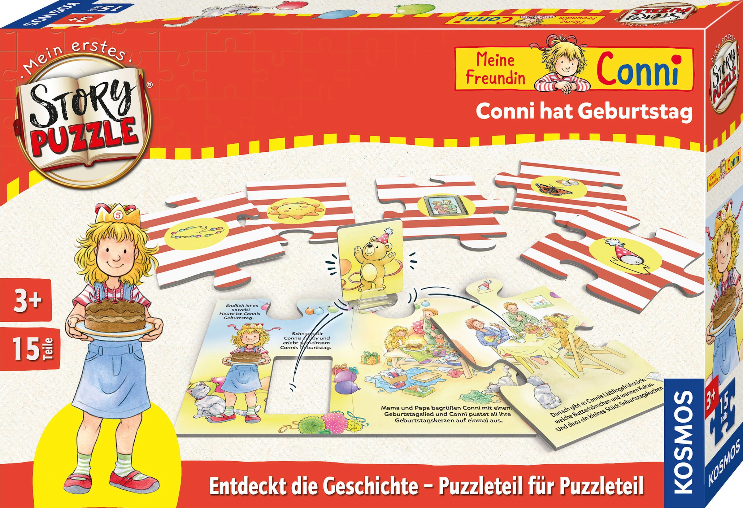 Puzzle »Mein erstes Story-Puzzle - Conni hat Geburtstag«, Made in Germany