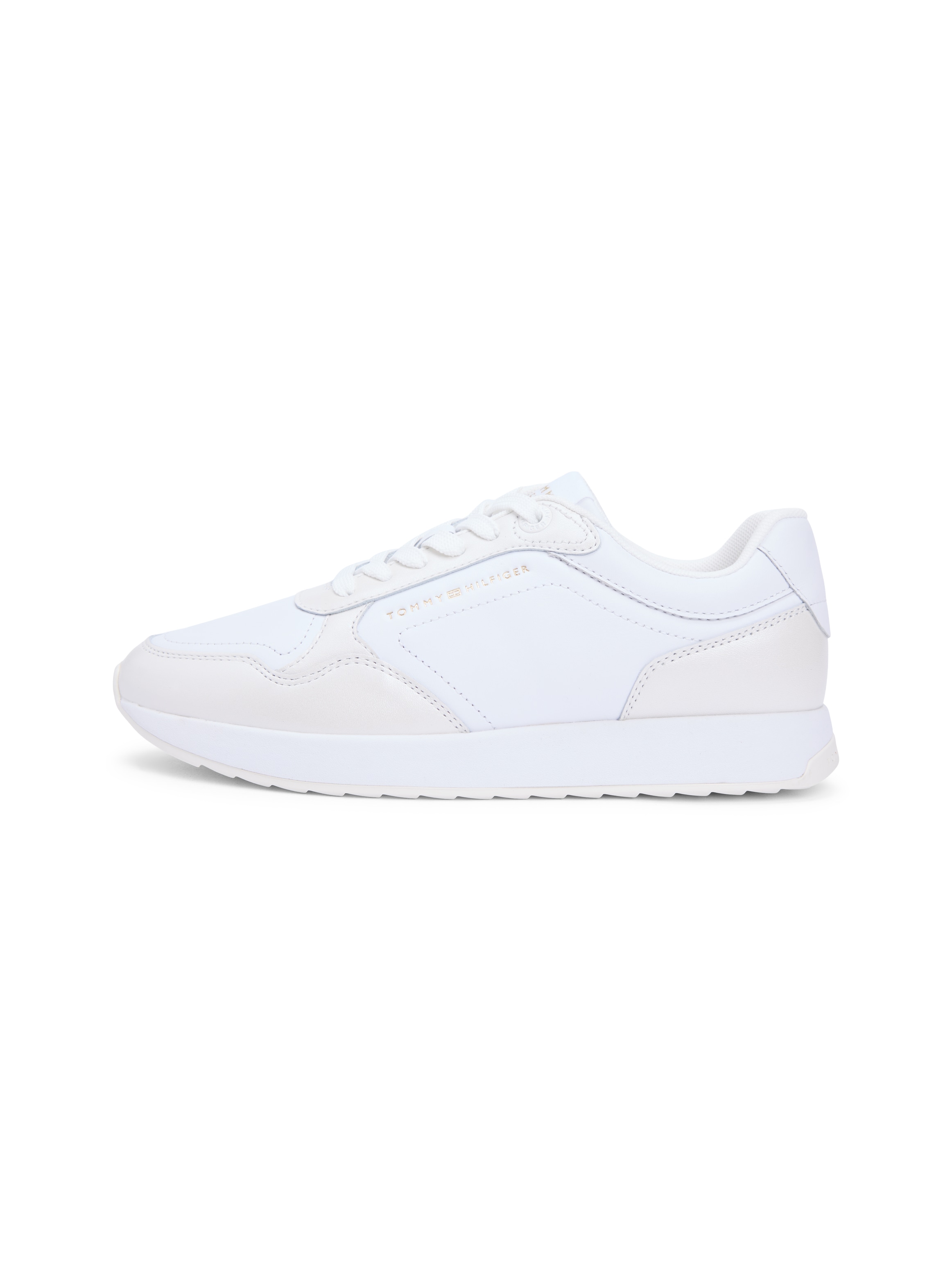 Tommy Hilfiger Plateausneaker »TH CHIC EVA RUNNER«  Freizeitschuh, Halbschuh, Schnürschuh in leicht glänzender Optik