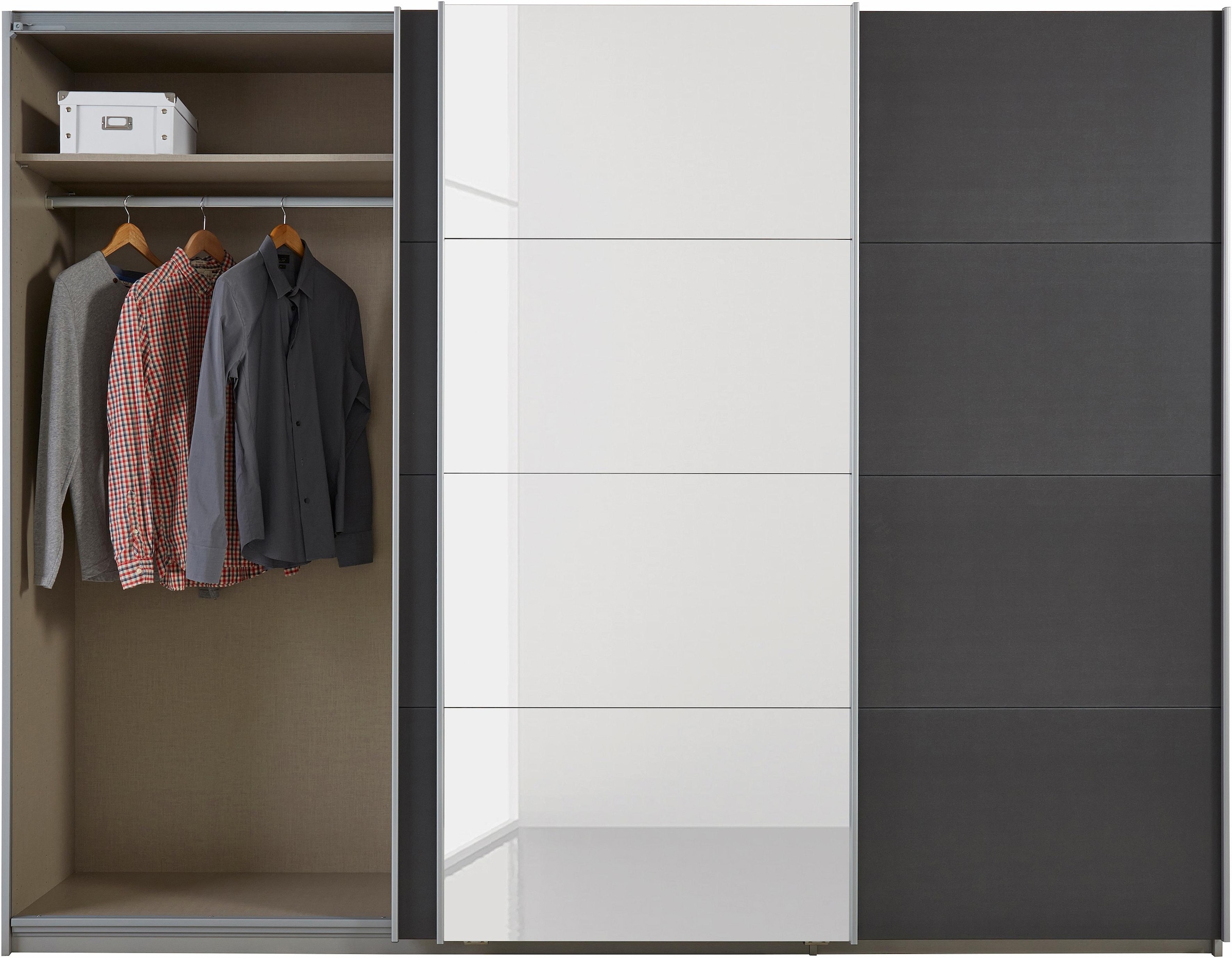 rauch Schwebetürenschrank »Dobene« inkl. Schubkasteneinsatz und Einlegeböden