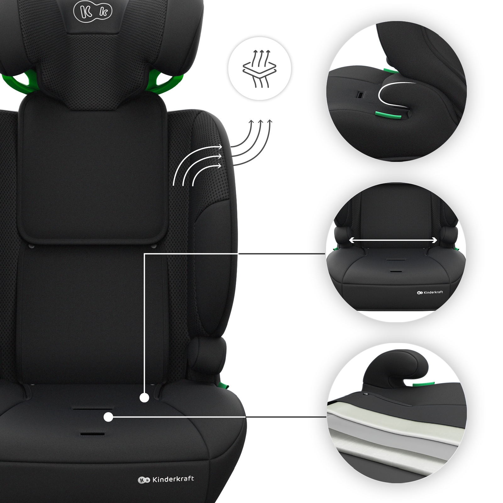 Kinderkraft Autokindersitz »COMFORT UP 2 PLUS«