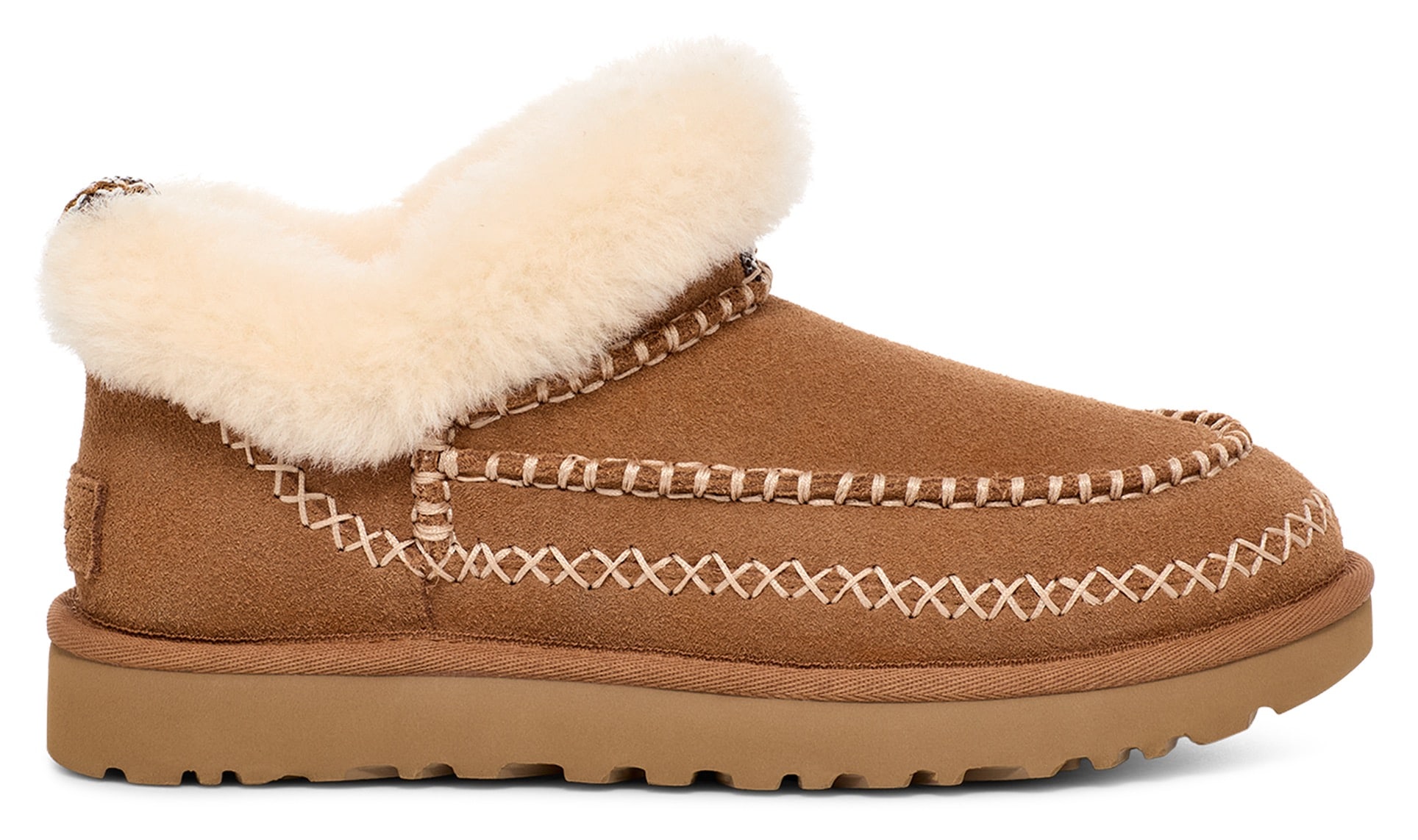 UGG Schlupfboots »CLASSIC ULTRA MINI ALPINE«, Hausschuh, Mule, Winterboots mit gepolstertem Fußbett