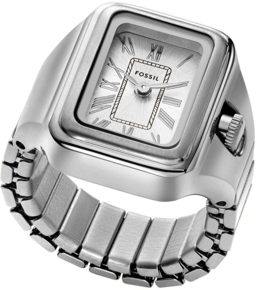 Uhrenring »RAQUEL WATCH RING«, Quarzuhr, Damenuhr, analog, Edelstahlring, Zugband