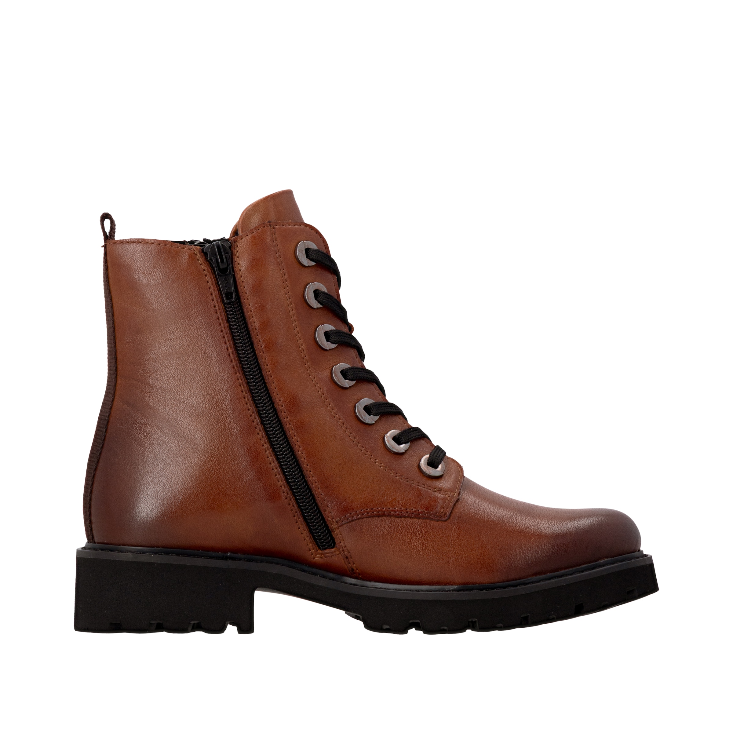 Remonte Schnürstiefelette  Blockabsatz, Stiefelette, Schnürboots, im modischen Used Look