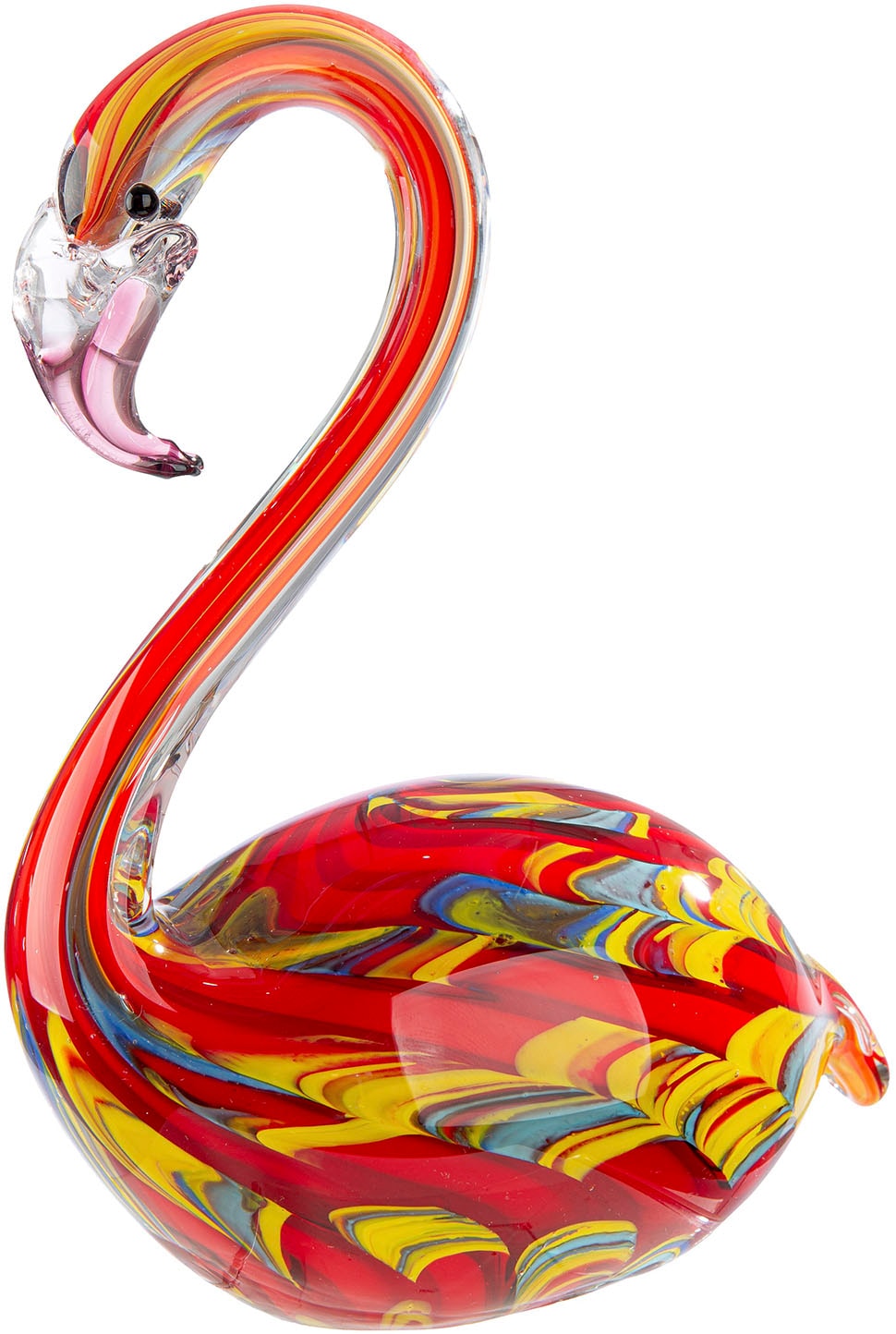 Casablanca by Gilde Tierfigur »Figur Vogel Flamingo mehrfarbig H. 17 cm«