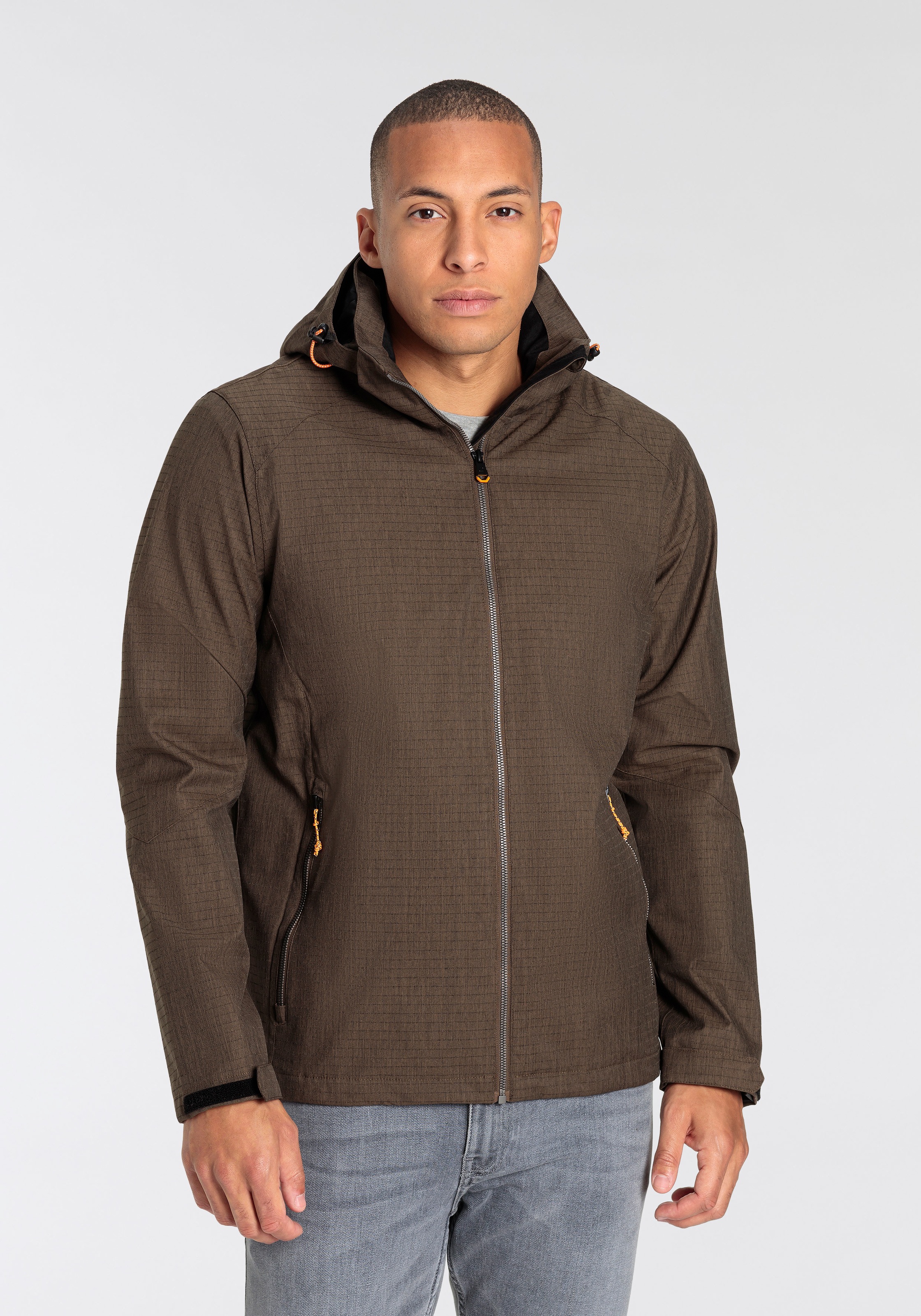 Killtec Funktionsjacke, mit Kapuze, Wasserdicht & atmungsaktiv & abzippbarer Kapuze