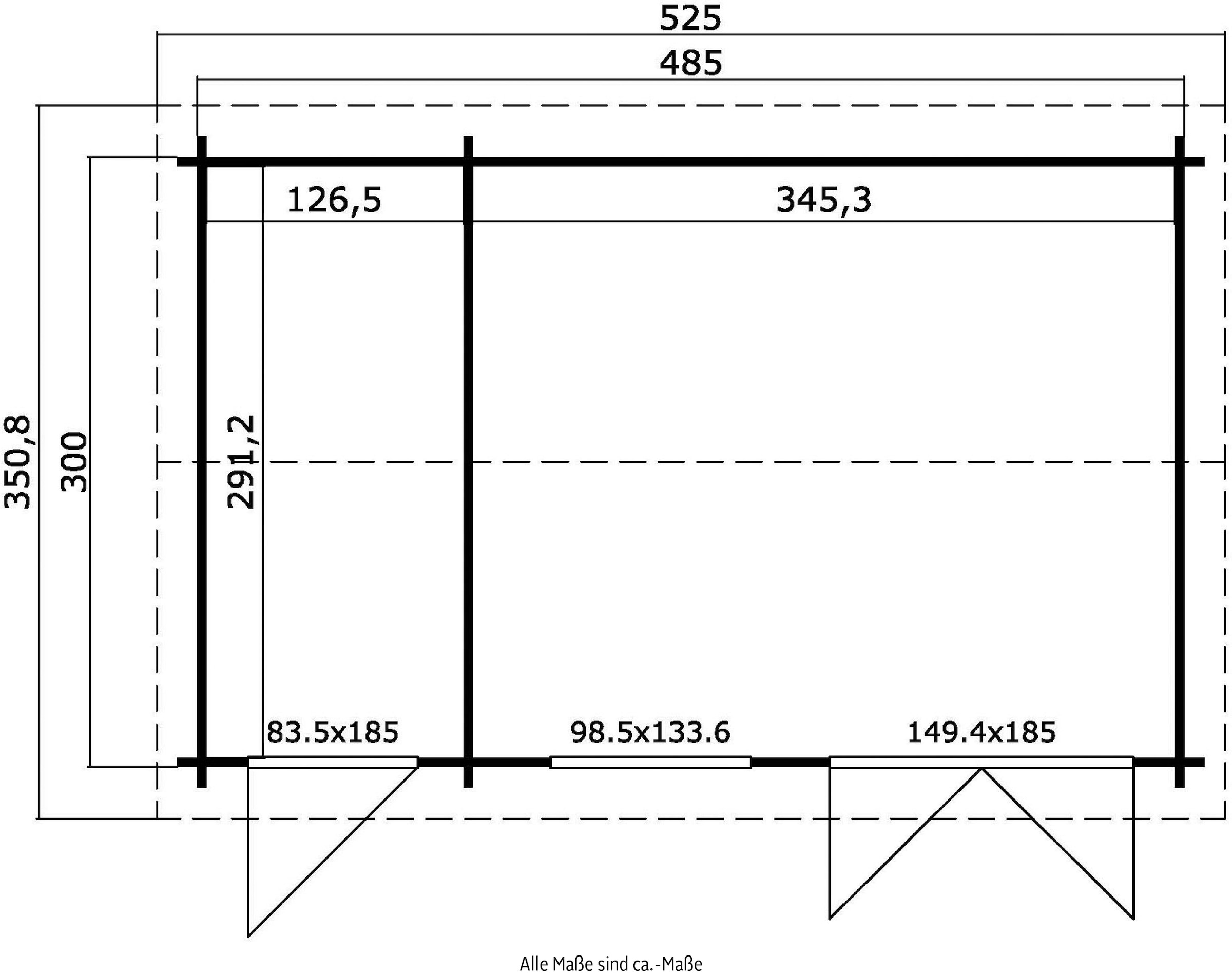 LASITA MAJA Gartenhaus »WREXHAM«