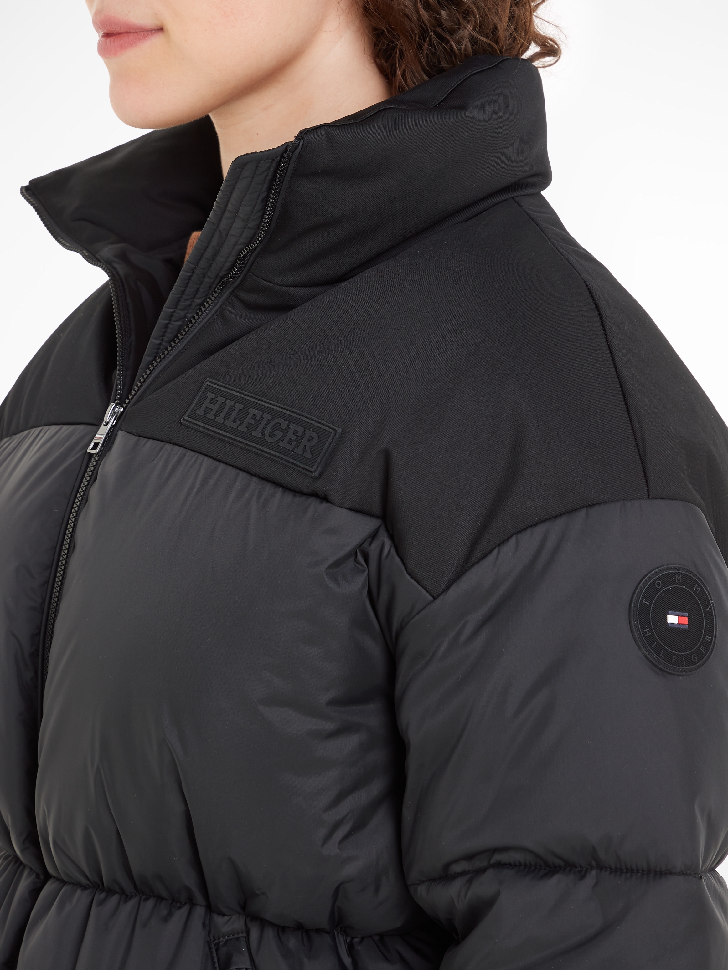 Tommy Hilfiger Steppjacke »NEW YORK PUFFER JACKET«, mit verstellbarem Bund an der Taille