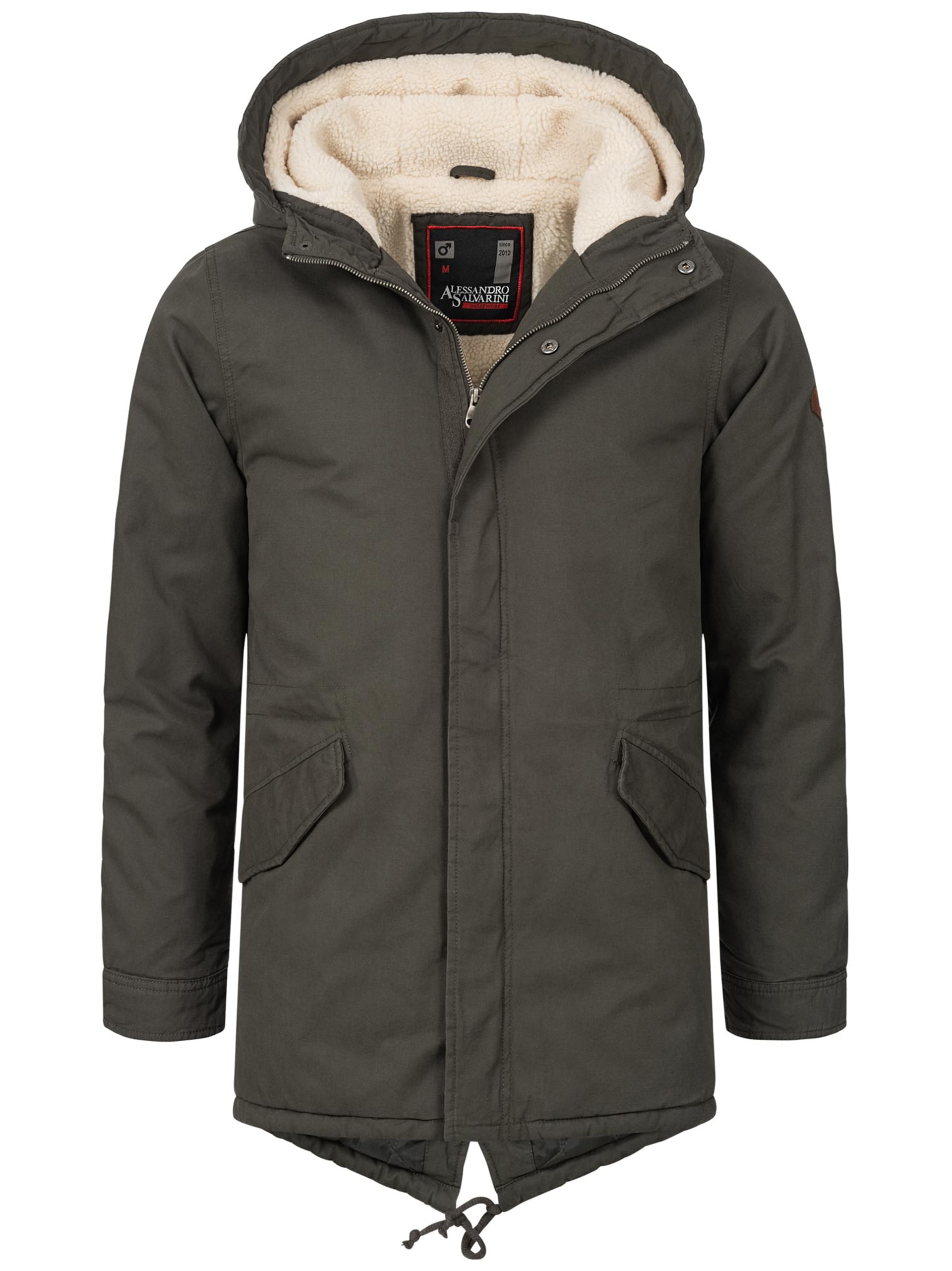 Alessandro Salvarini Winterjacke »A. Salvarini Herren Winter Parka AS138«